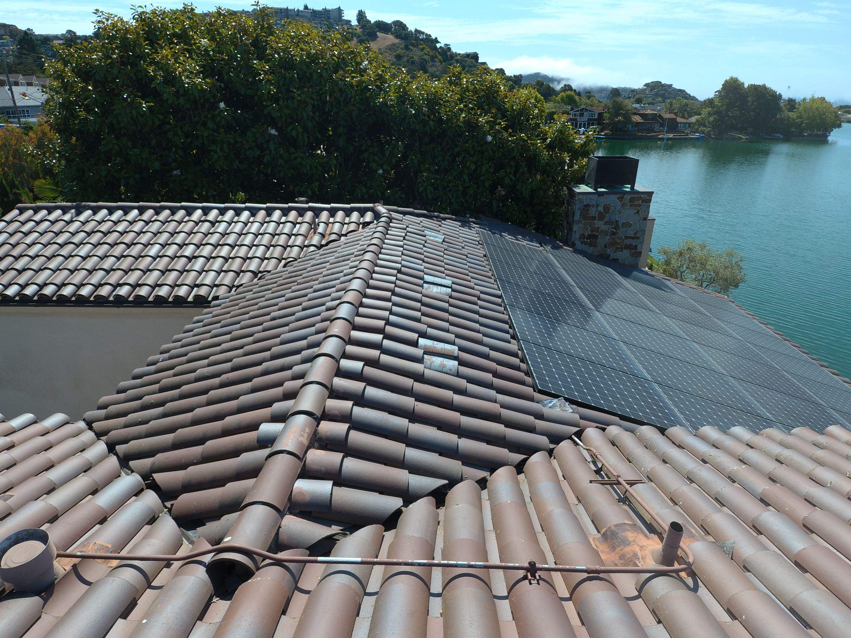 Tile Roof and Solar Maintenance by Straight Edge Roofing Inc