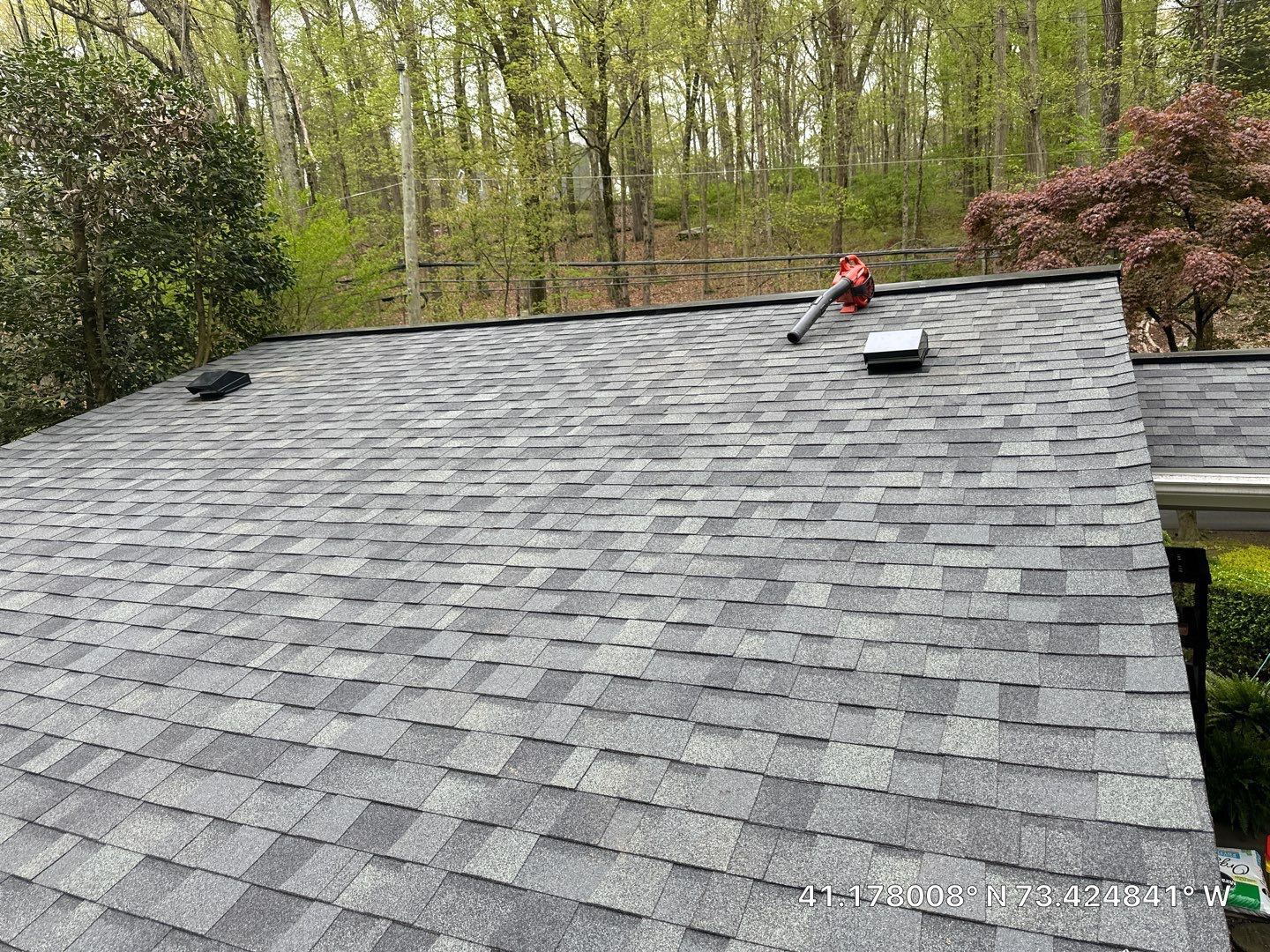 Residential Roofing Installation using Owens Corning TruDefinition Duration - Estate Gray by A Plus Exterior