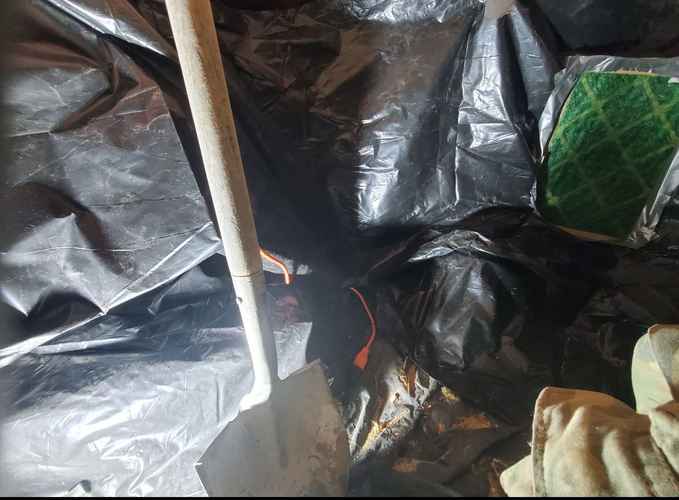 Water Damage using Air Movers by Construction Now LLC