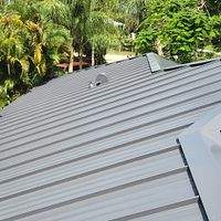 24ga 1.5" Mechanical Seam Charcoal Gray  