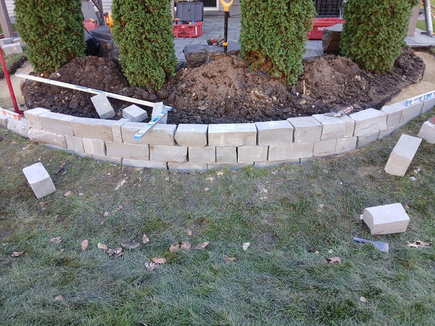 Retaining Wall by Sota landscaping