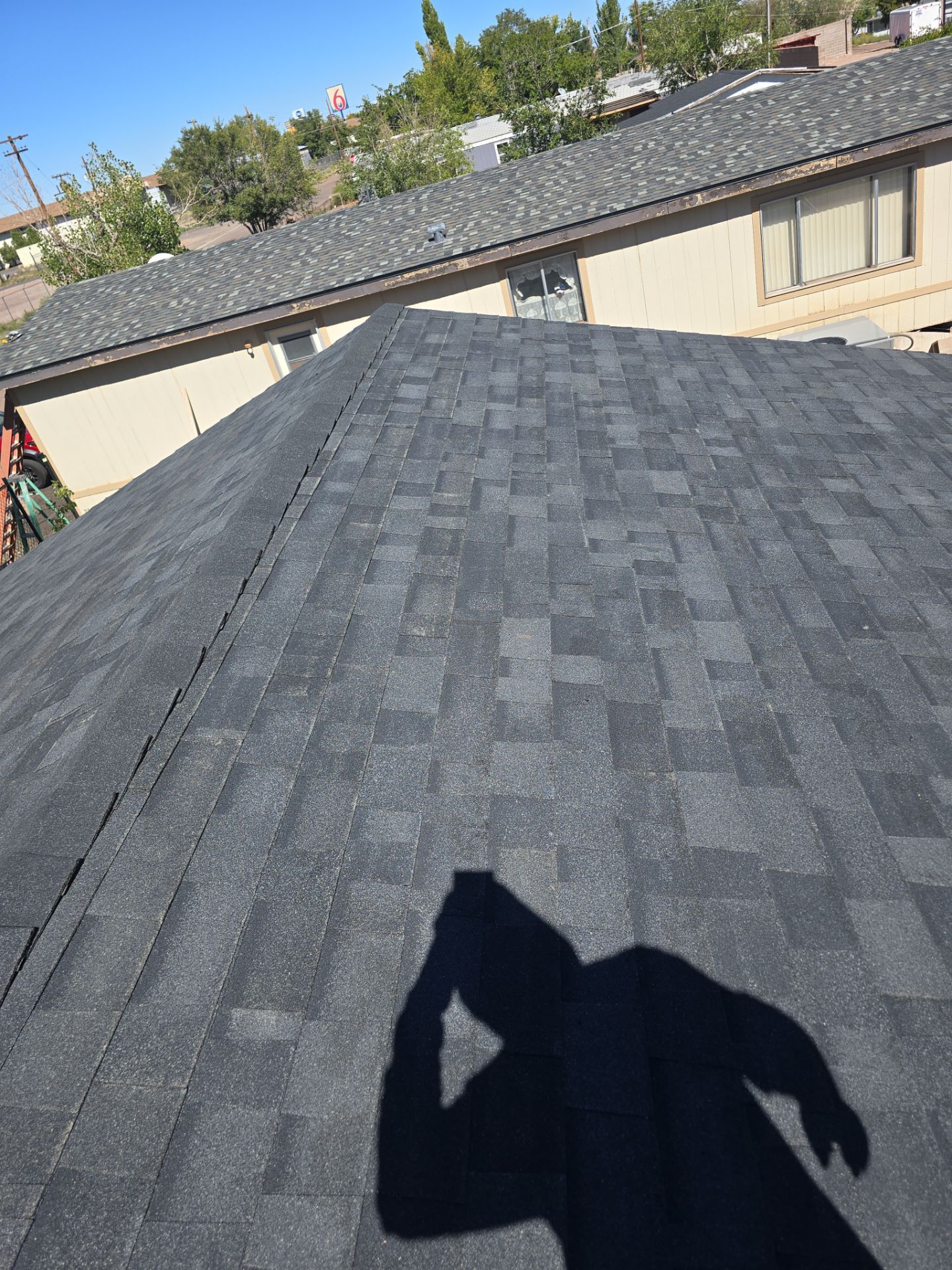 Midnight Black in Holbrook  by Slade Roofing