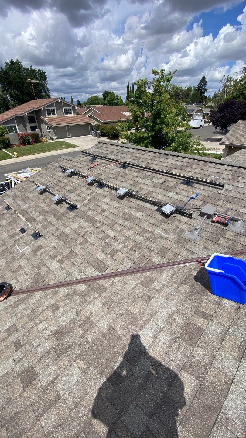 Residential Roofing Installation using Owens Corning Roofing Shingles by Byers Enterprises 