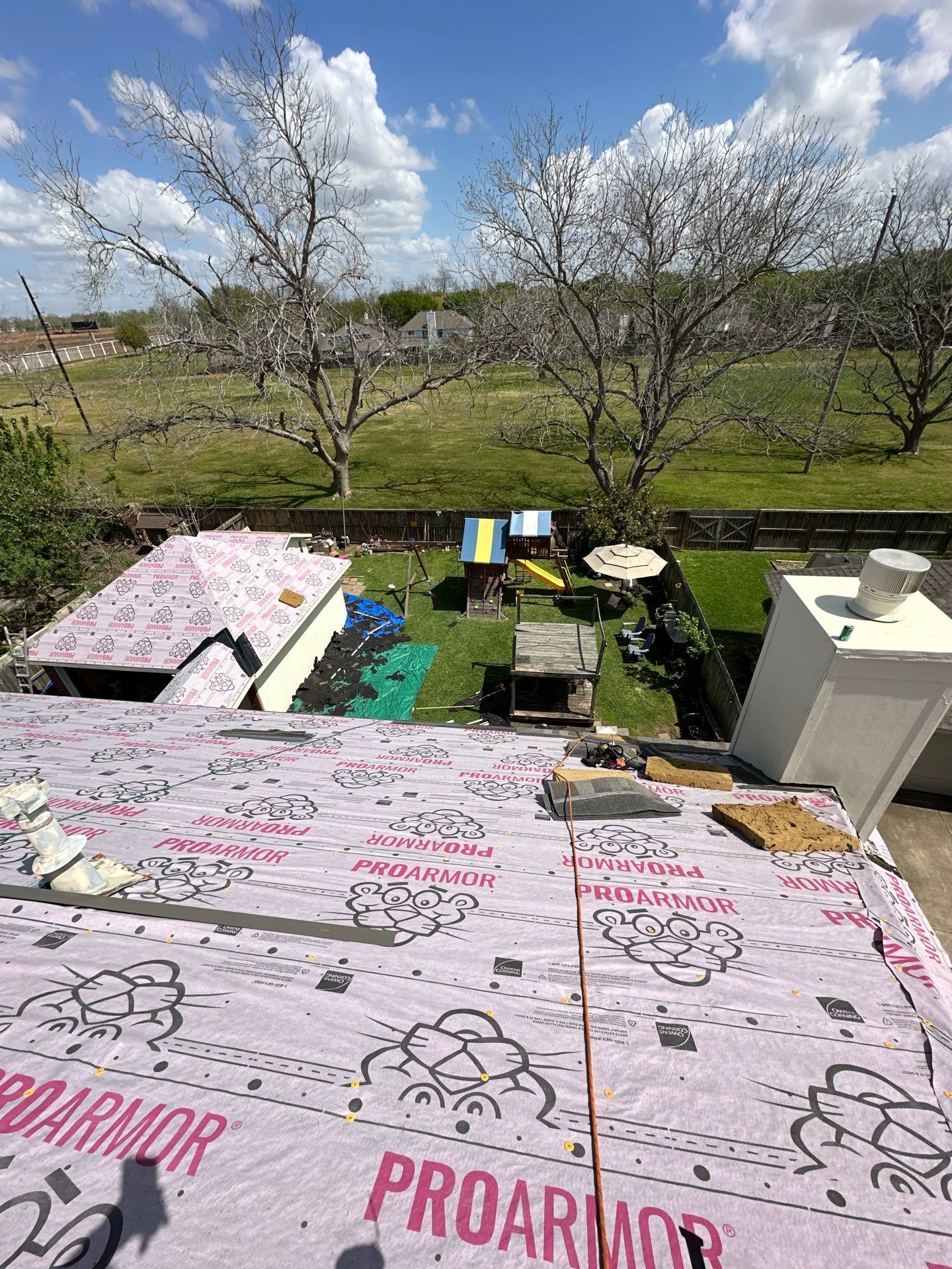 Project in Sugar Land by Motion Roofing