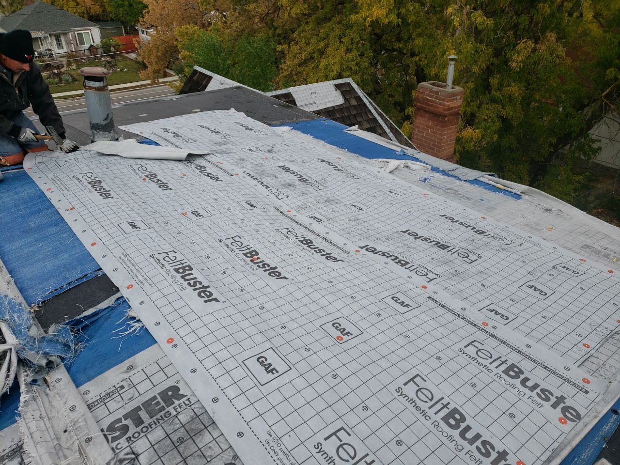 Residential Roofing Installation using GAF Timberline HDZ - Lifetime Shingle by The Roof Doctor