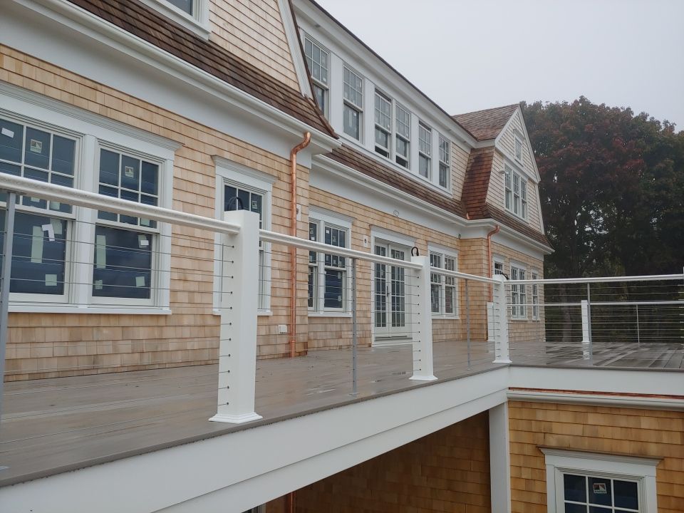 Chatham, MA Gutter Installation using 4x5 FiberGlass Gutter by Gutter Pro Enterprises
