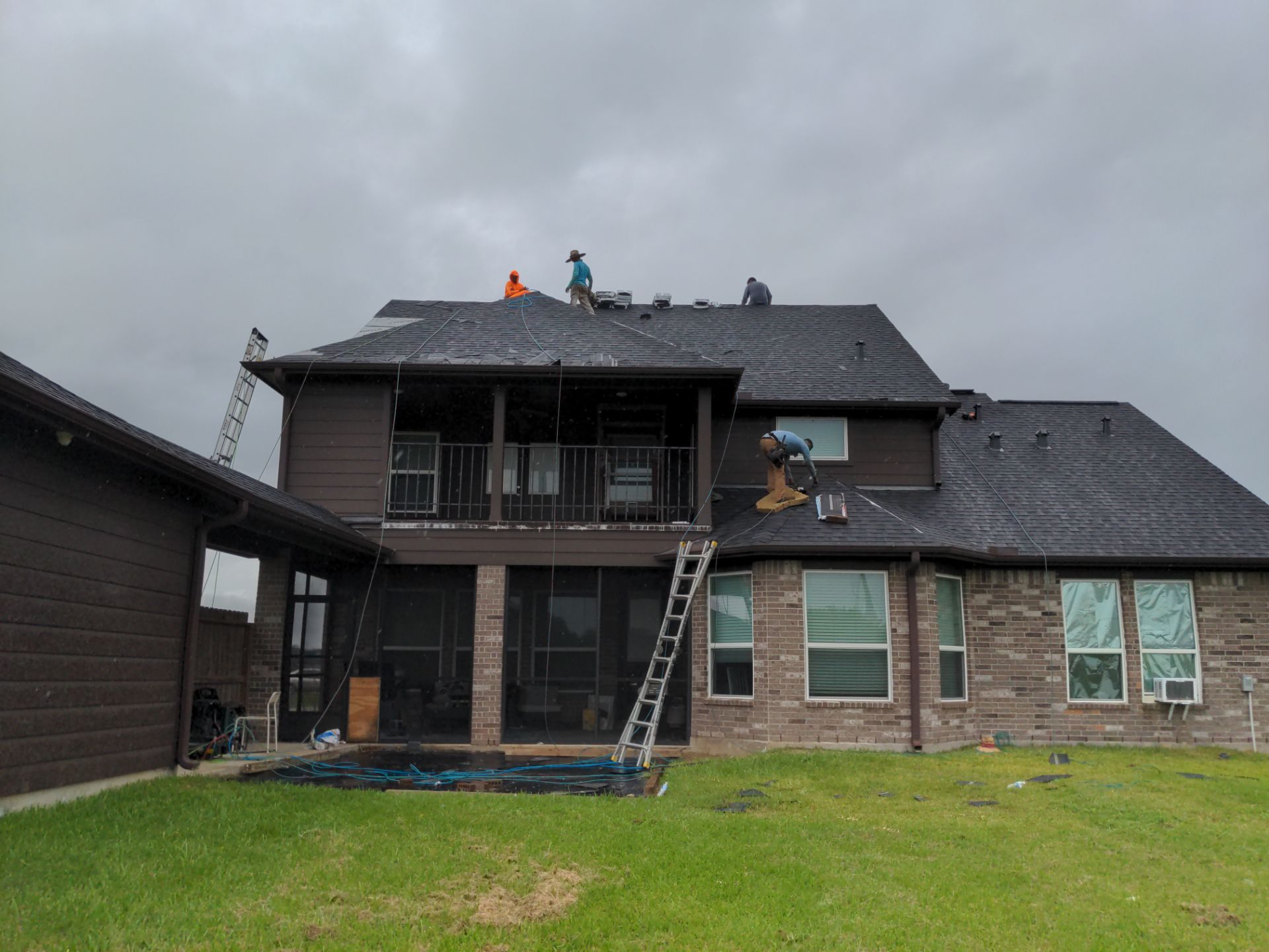 Project in Needville by Roof Guard And Construction