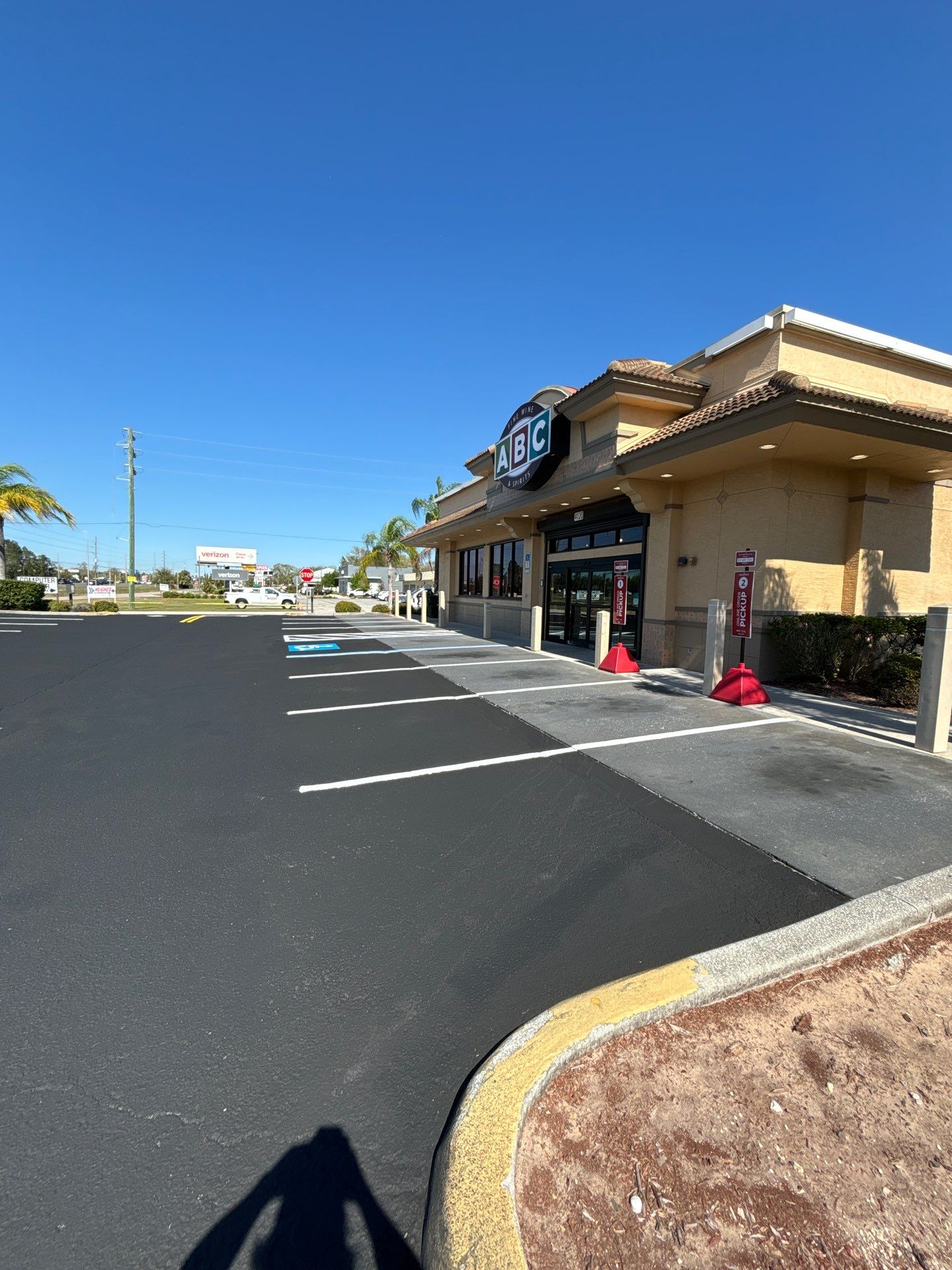 Sealed & Striped: ABC Fine Wine & Spirits Upgrade by Everline Coatings & Services - Southwest FL