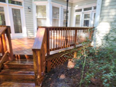 Deck using Wood Sealant