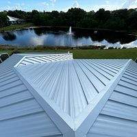 24ga 1.5" Mechanical Seam Mill Finish by Total Roofing System The Metal Roof Experts