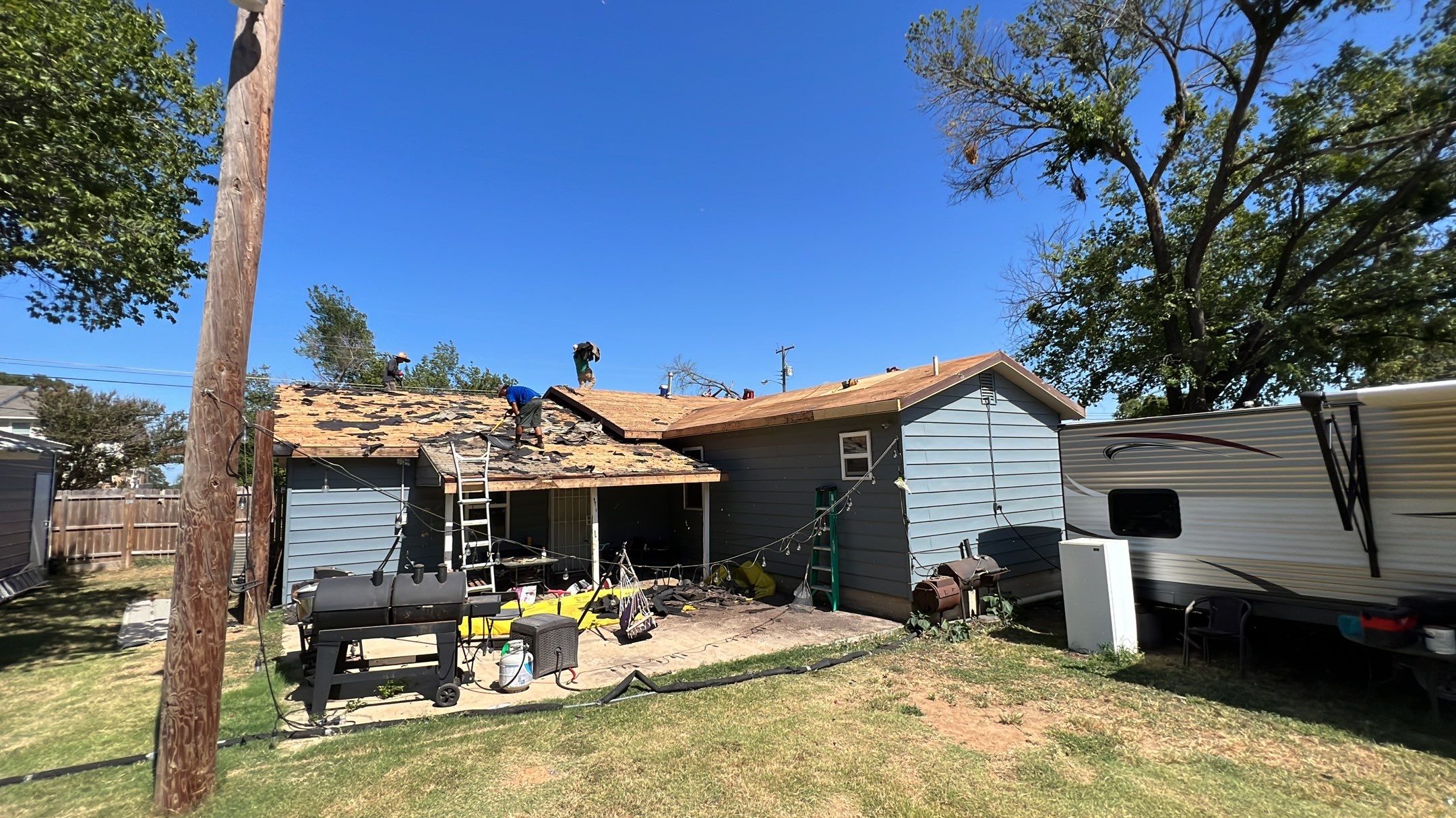 Residential Roofing Installation using PBR Metal Roof by Harvey Roofing & Construction