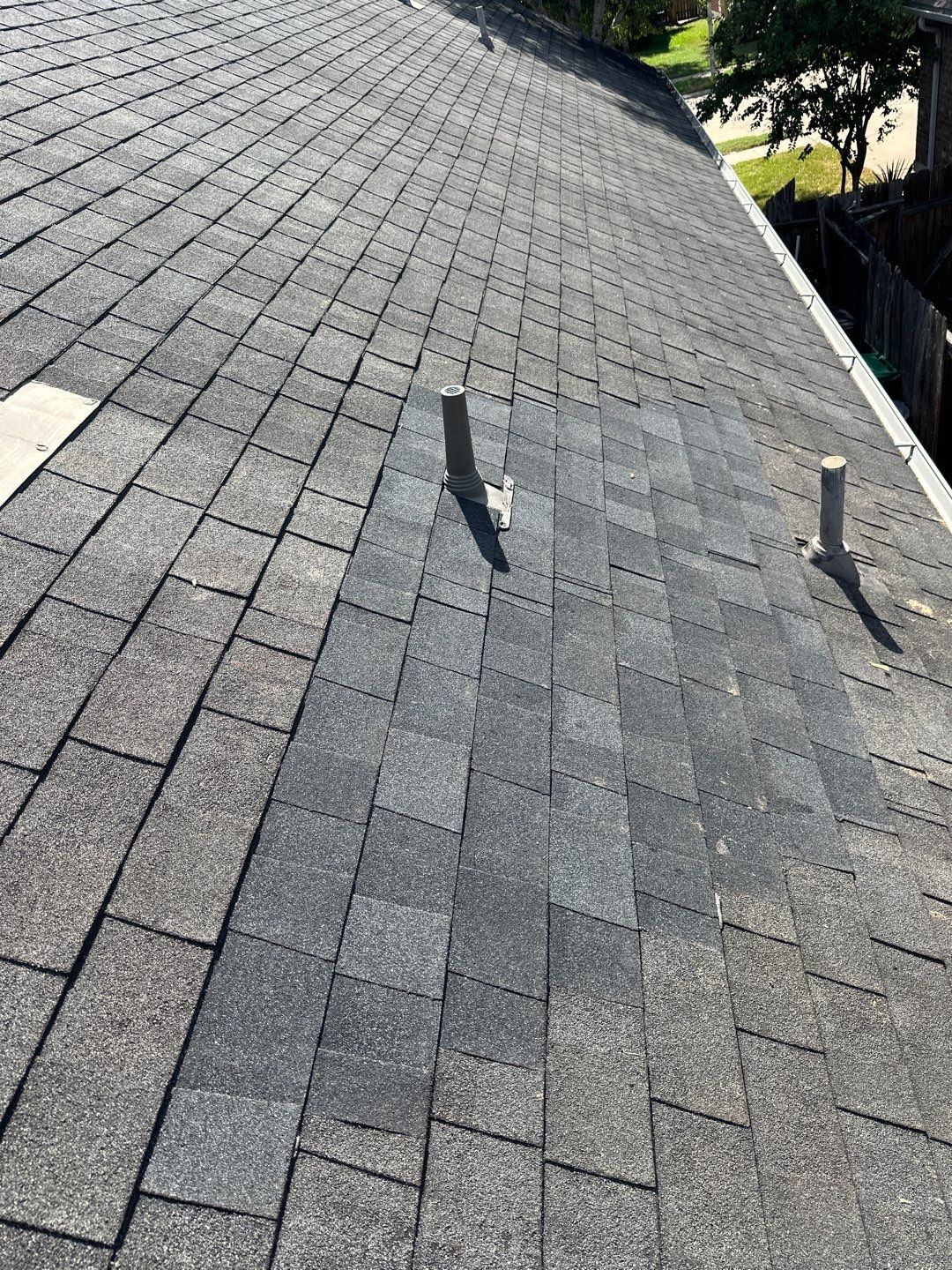 Hail Damage using Owen's Corning Duration (Lifetime) Shingles by Roof Repair Company