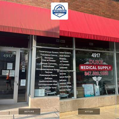 Skokie Awning cleaning