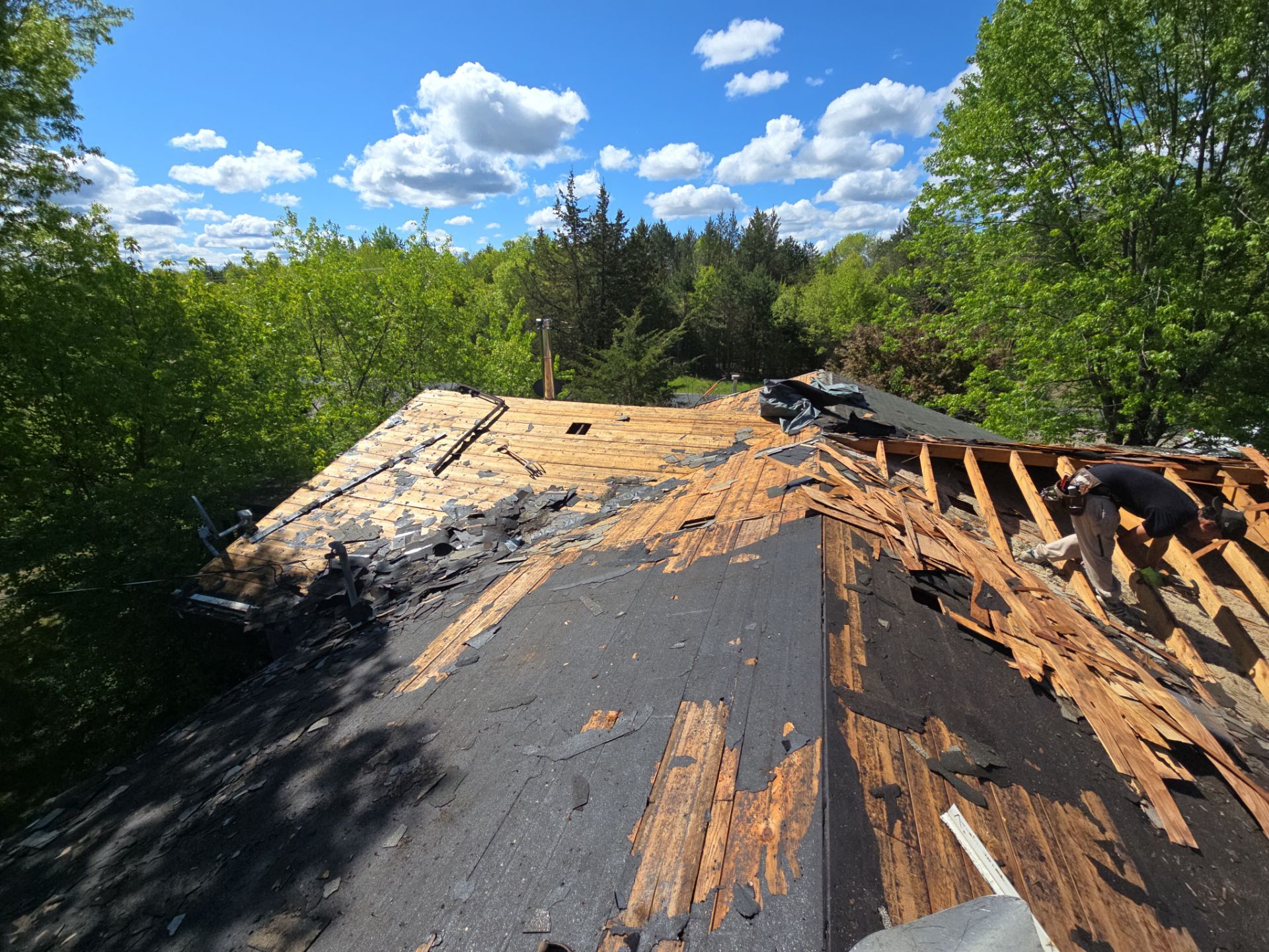 Project in Necedah by Anytime Roofing LLC 