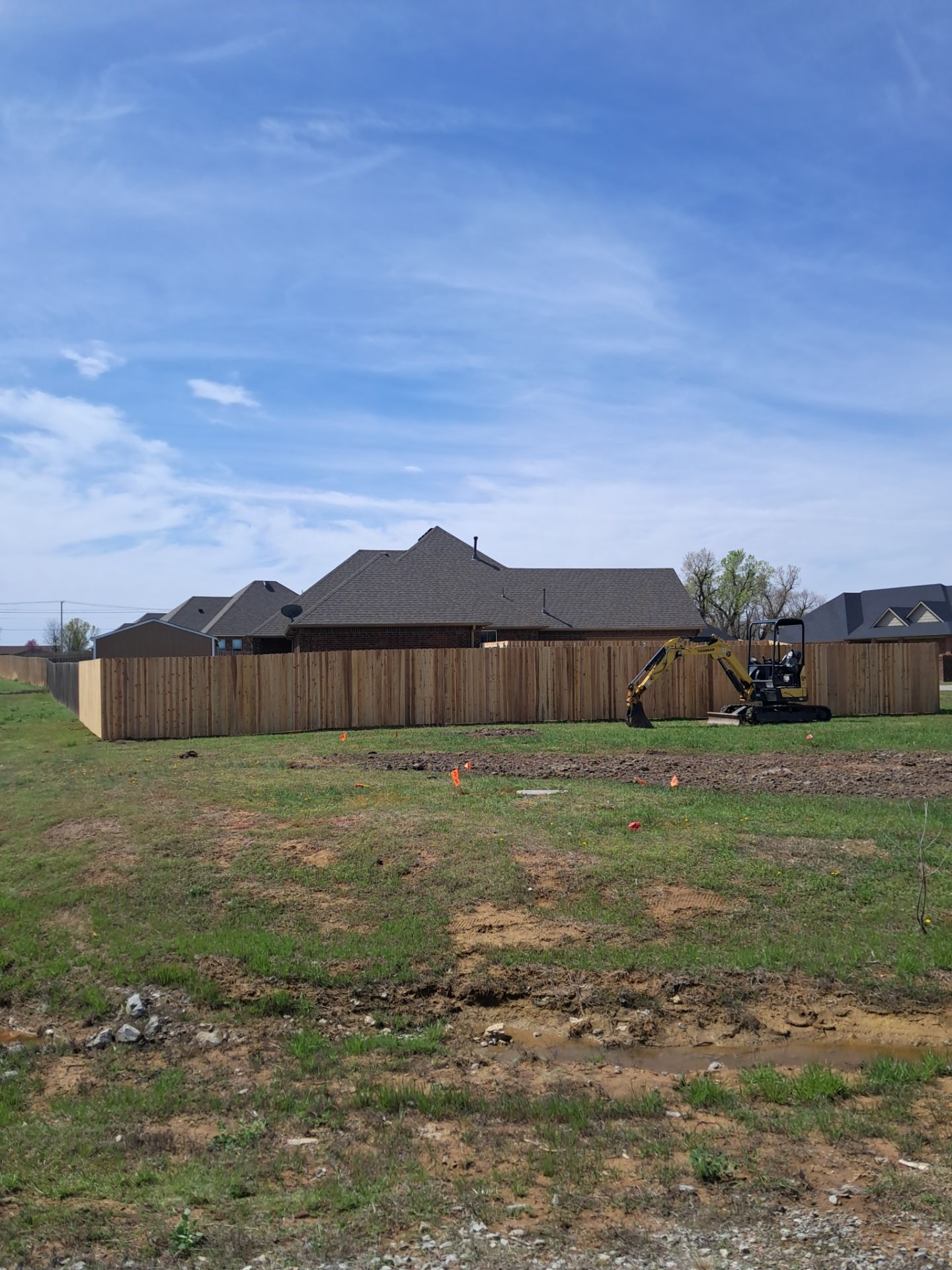 Fence Work by Clays Services Inc