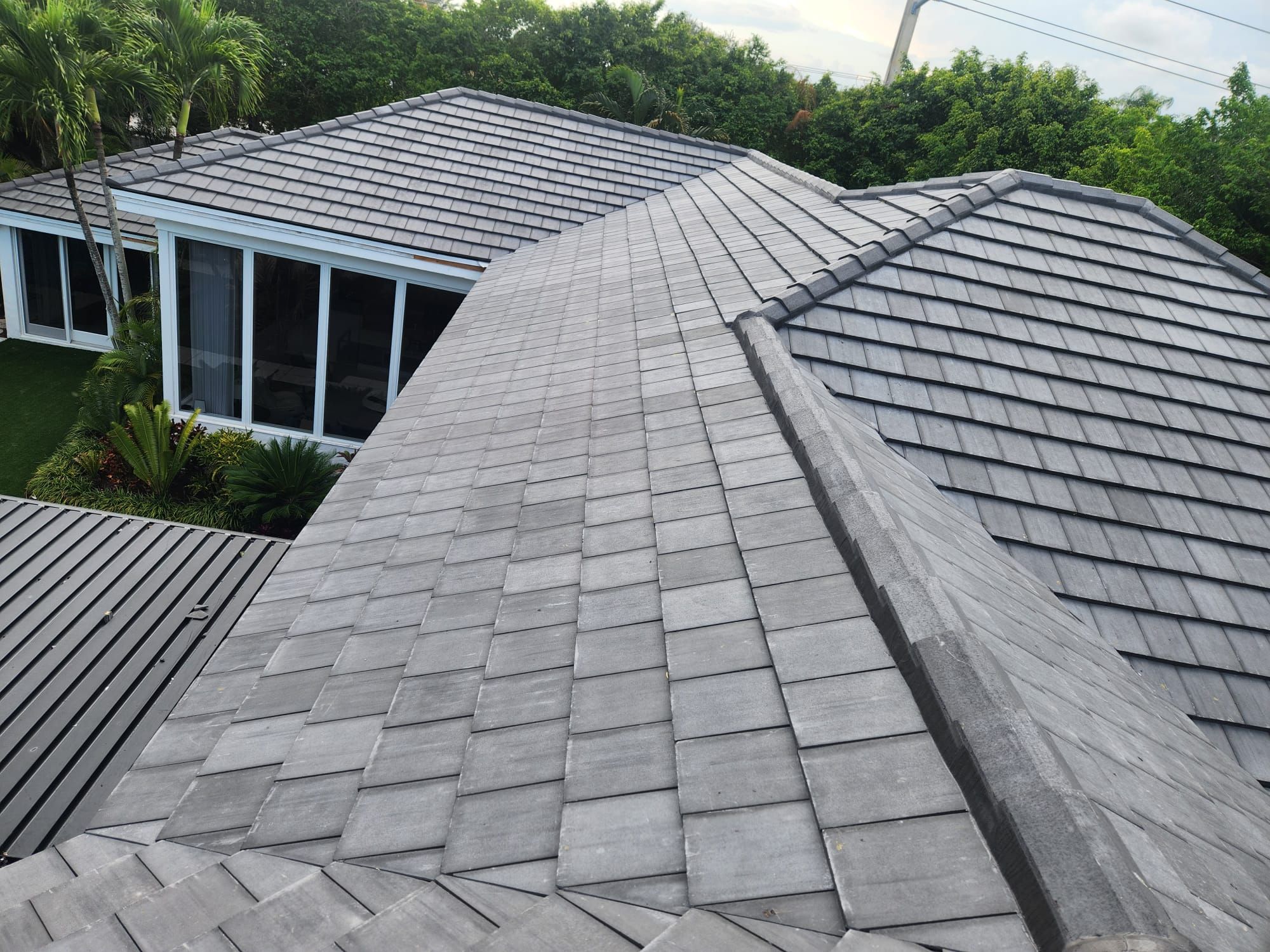 Residential Roofing Installation using Eagle Roofing Tile by BLUES BROTHERS ROOFING