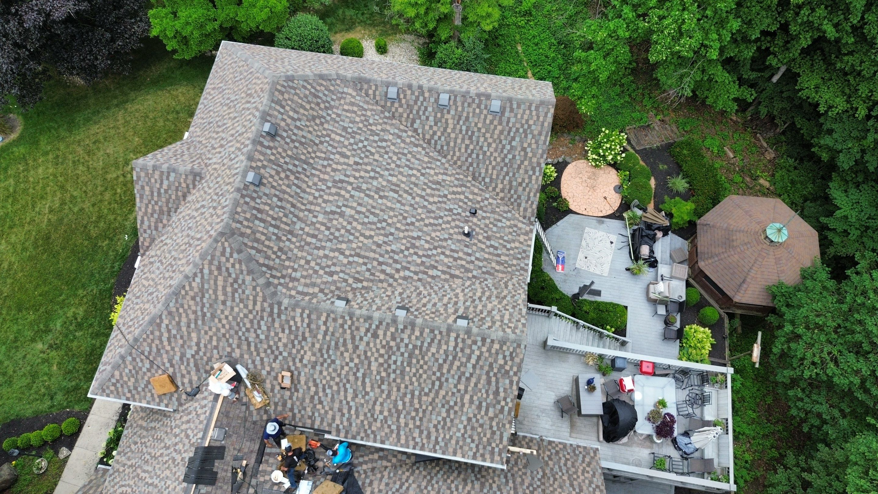 Residential Roofing Installation using Timberline HDZ Shingles - Cedar Falls by RoofX 