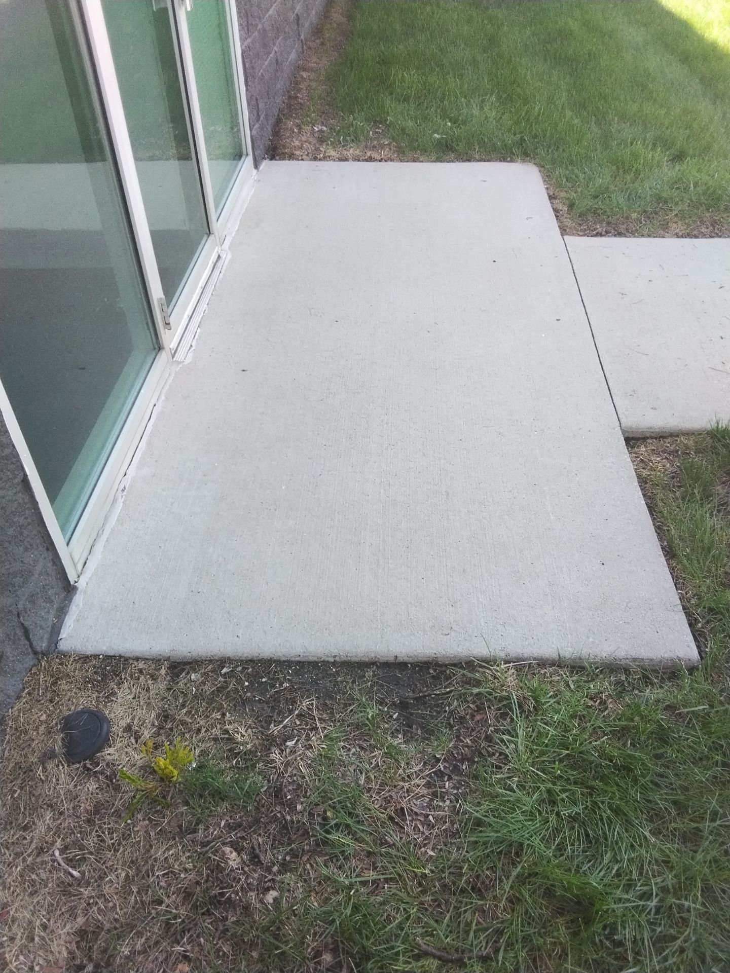 Commercial Exterior Remove Sign, Patch and Repaint by Midwest Paint LLC