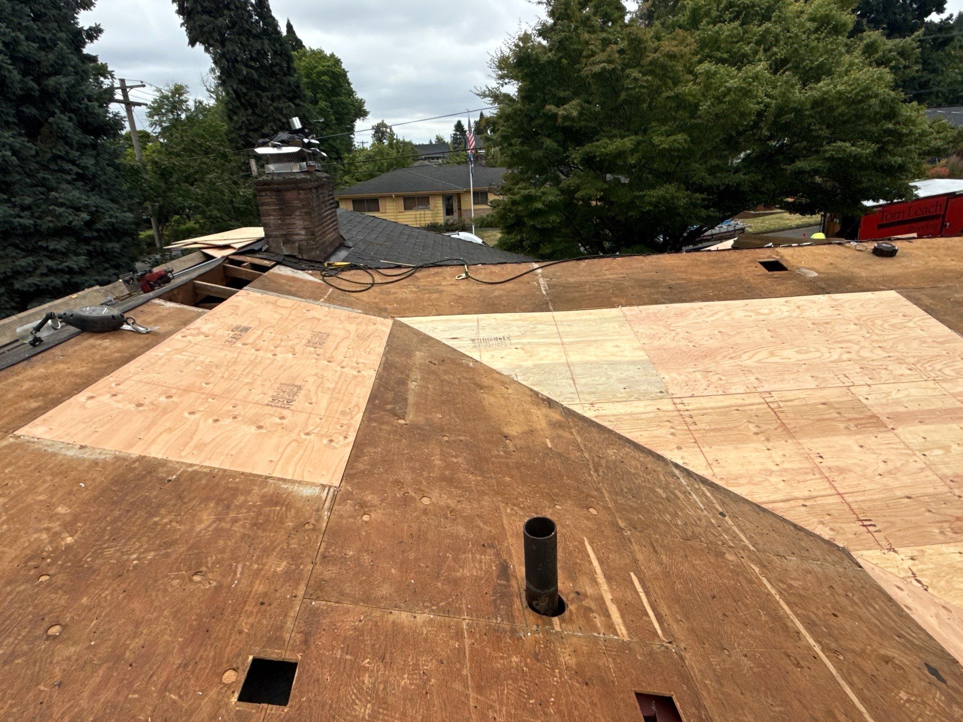 Project in Portland by Tom Leach Roofing
