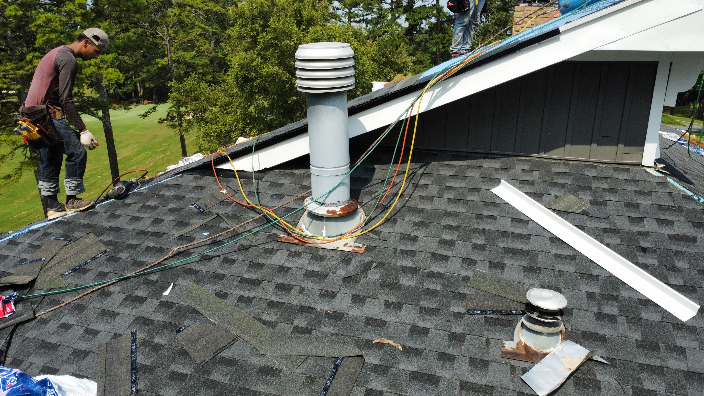 Country Club Roofing Installation by Reset Roofing