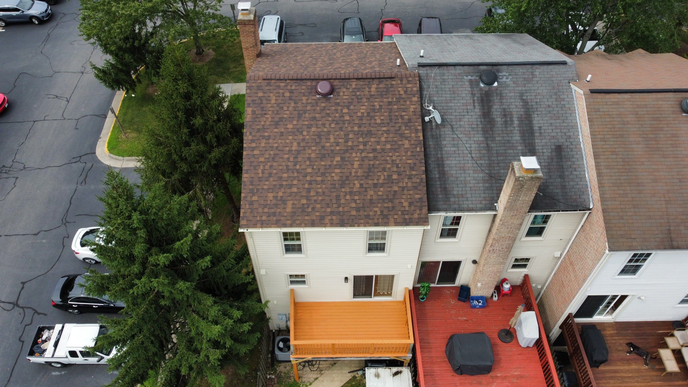 Exterior Renovations using Owens Corning TrueDefinition Architectural Shingle by RJC General Construction, LLC.