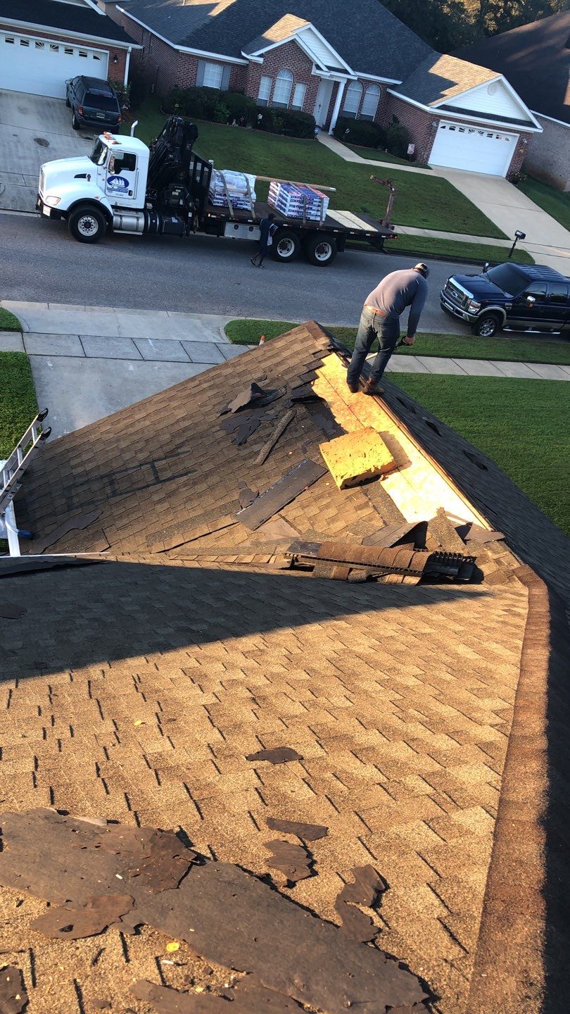 Residential Roofing Installation using Roof Replacement by American Roofing & Construction LLC
