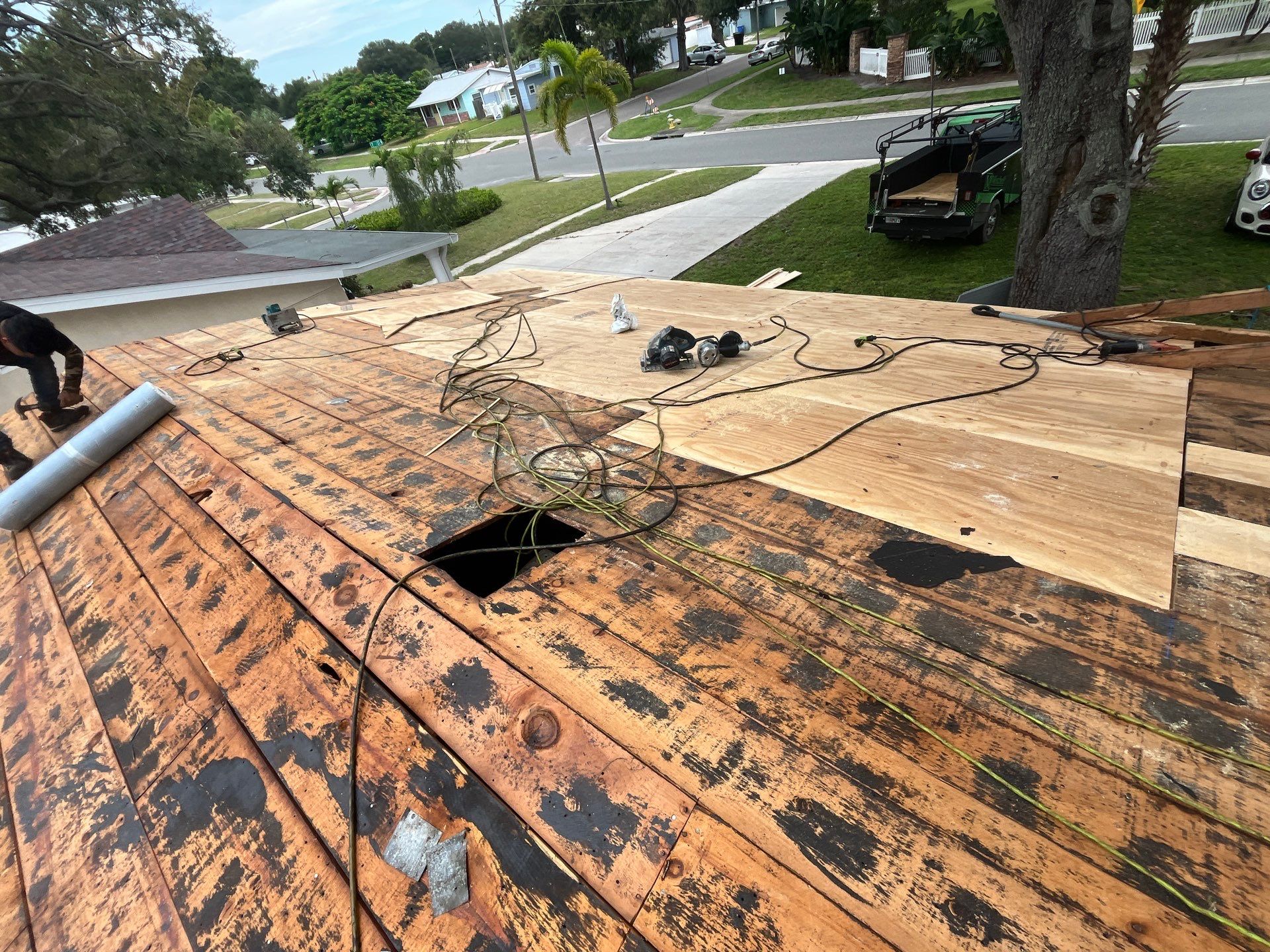 Project in St. Petersburg 33703 by Mitchell Roofing Company LLC