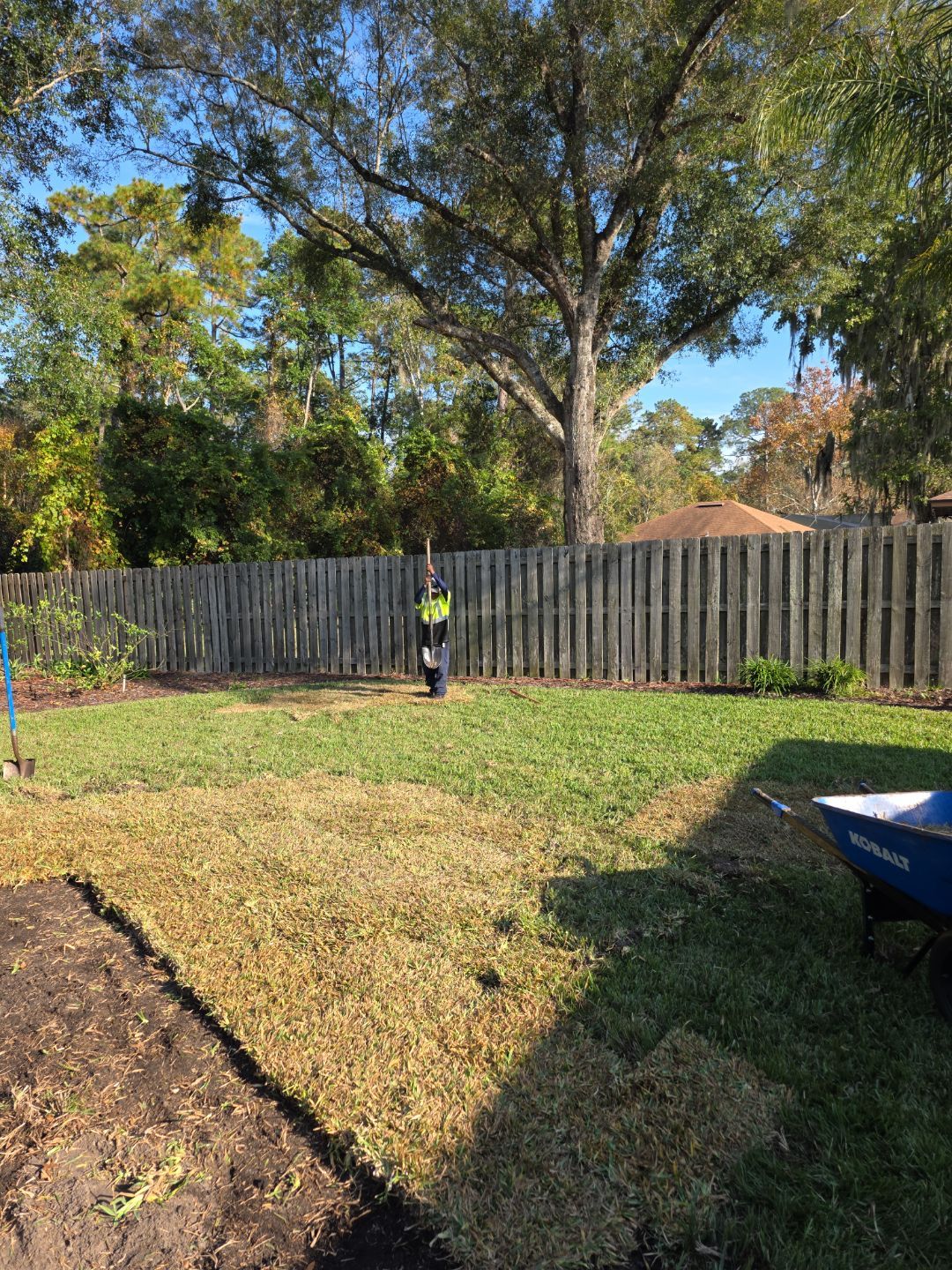 Deerwood Resident | Winter Sod Replacement by ProGreen Services