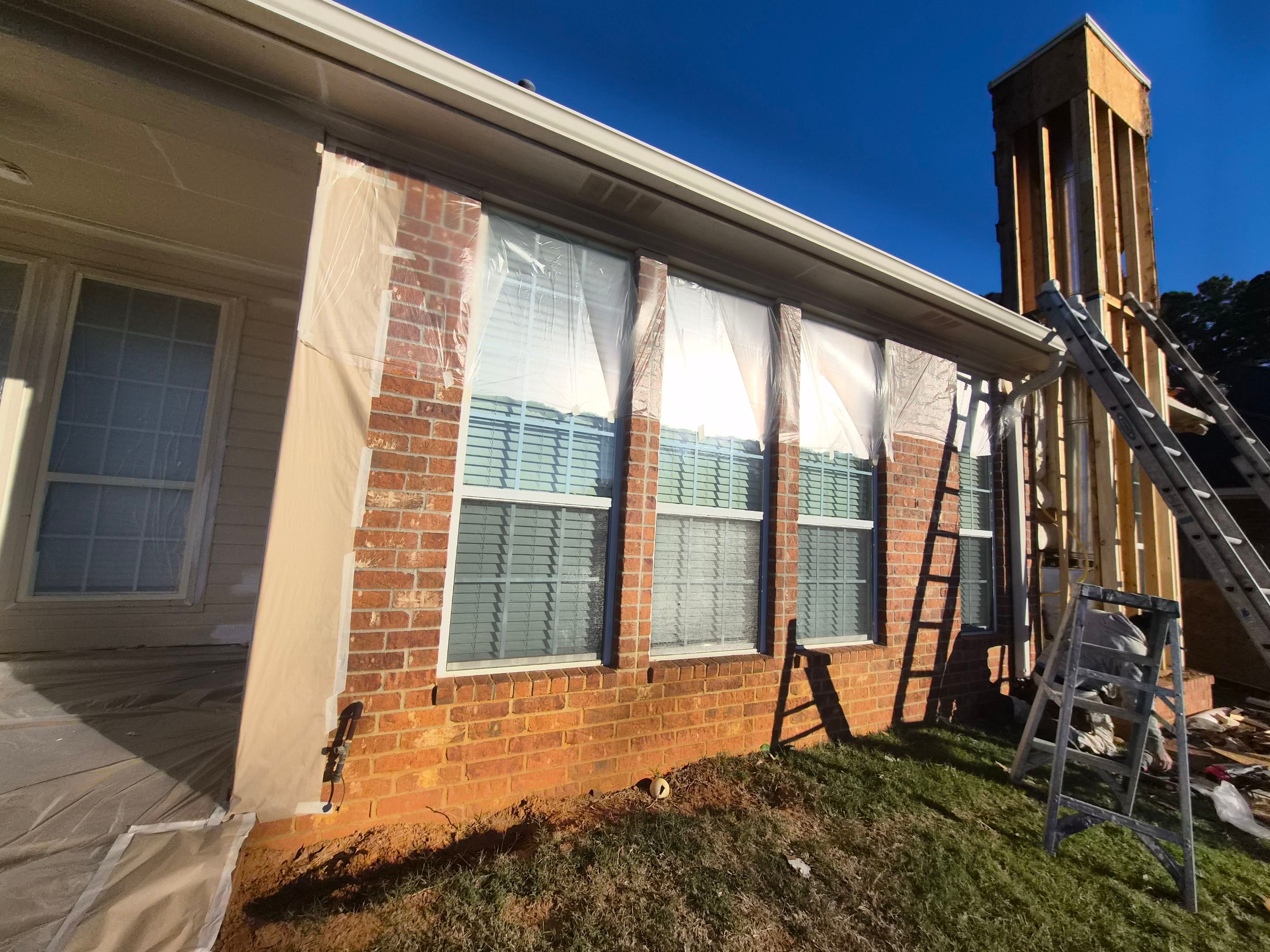 Exterior Painting & Chimney Restoration in Tyler, TX by Quality Coats Painting