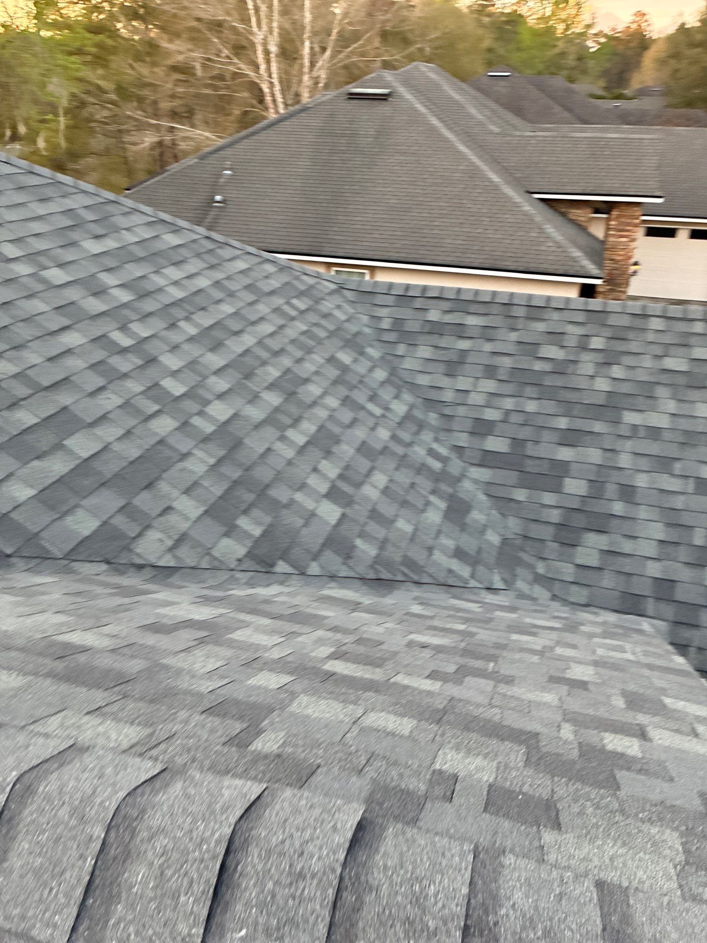 Reroofing hail damage in Gainesville, FL by Brehm Roofing
