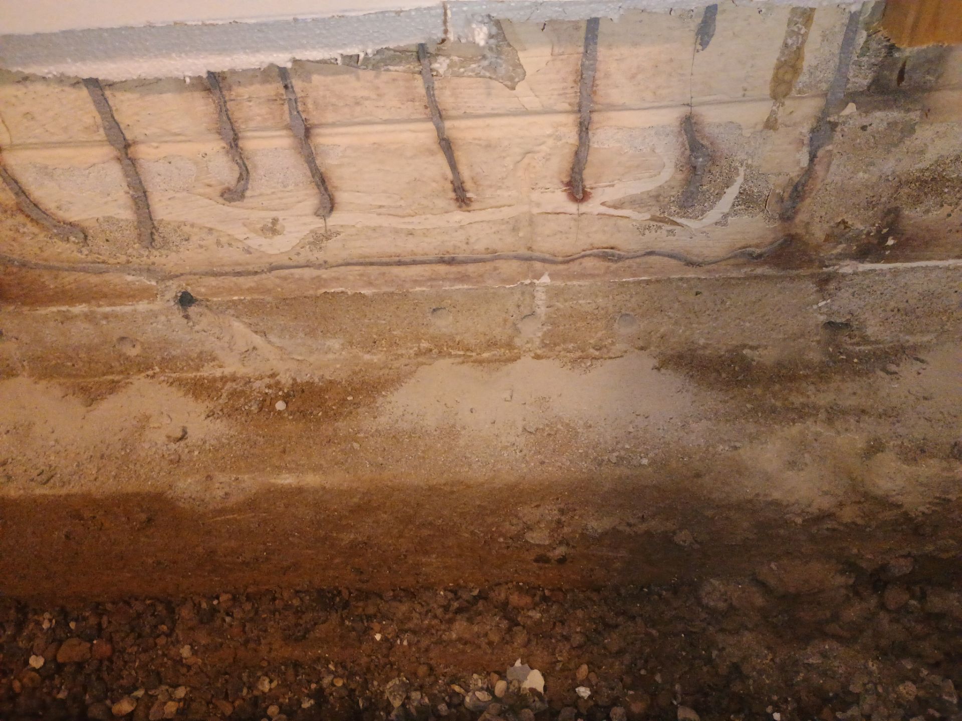 Drain tile for Kael in New Brighton by Waterproofing Northeast