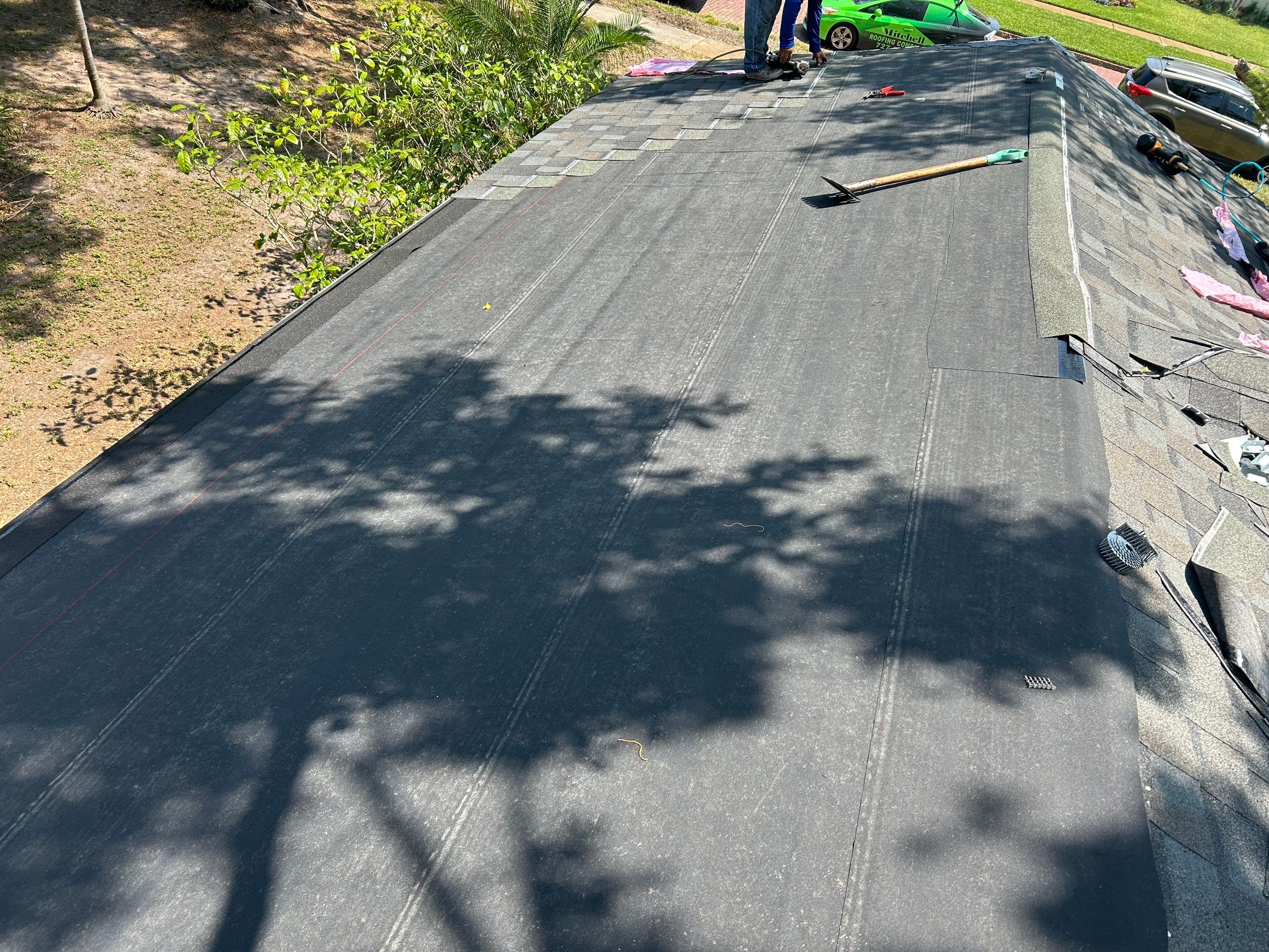 Project in St. Petersburg by Mitchell Roofing Company LLC 