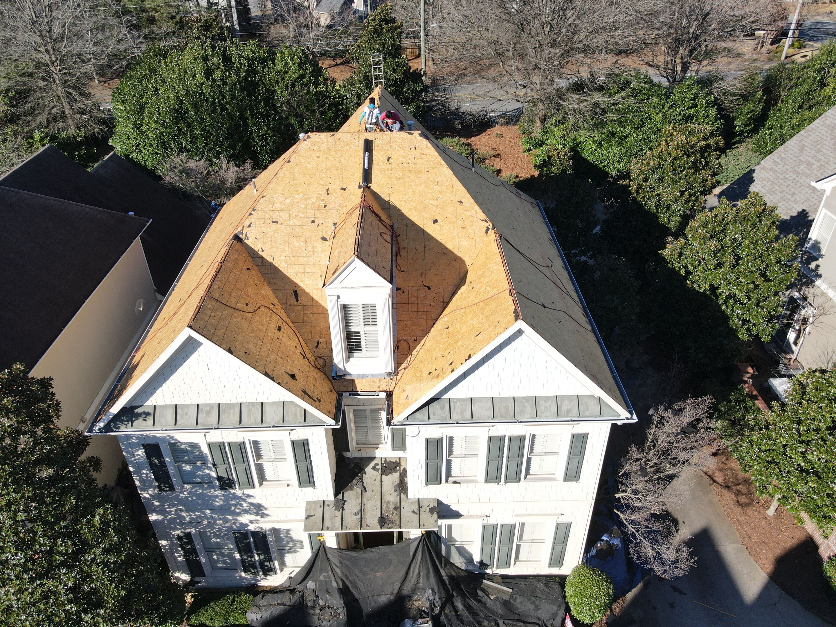 Residential Roofing Installation using Owens Corning by Inspector Roofing and Restoration