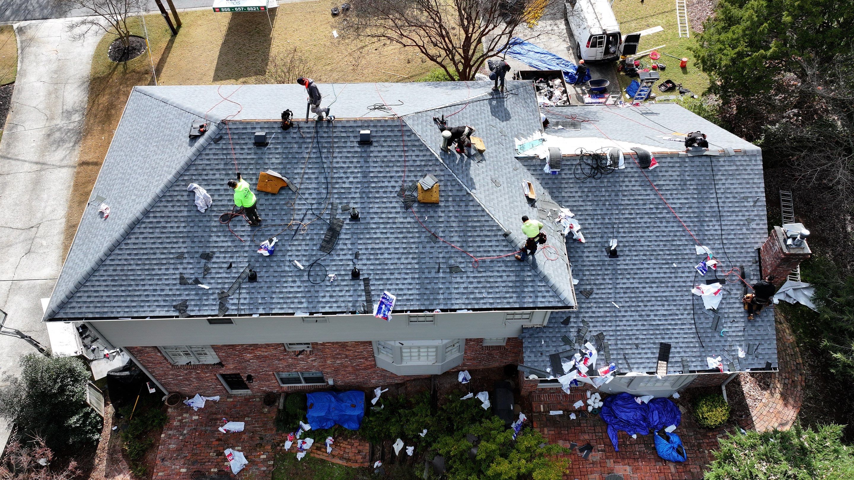 GAF Timberline HDZ in Oyster Grey by Element Pros Roofing, LLC