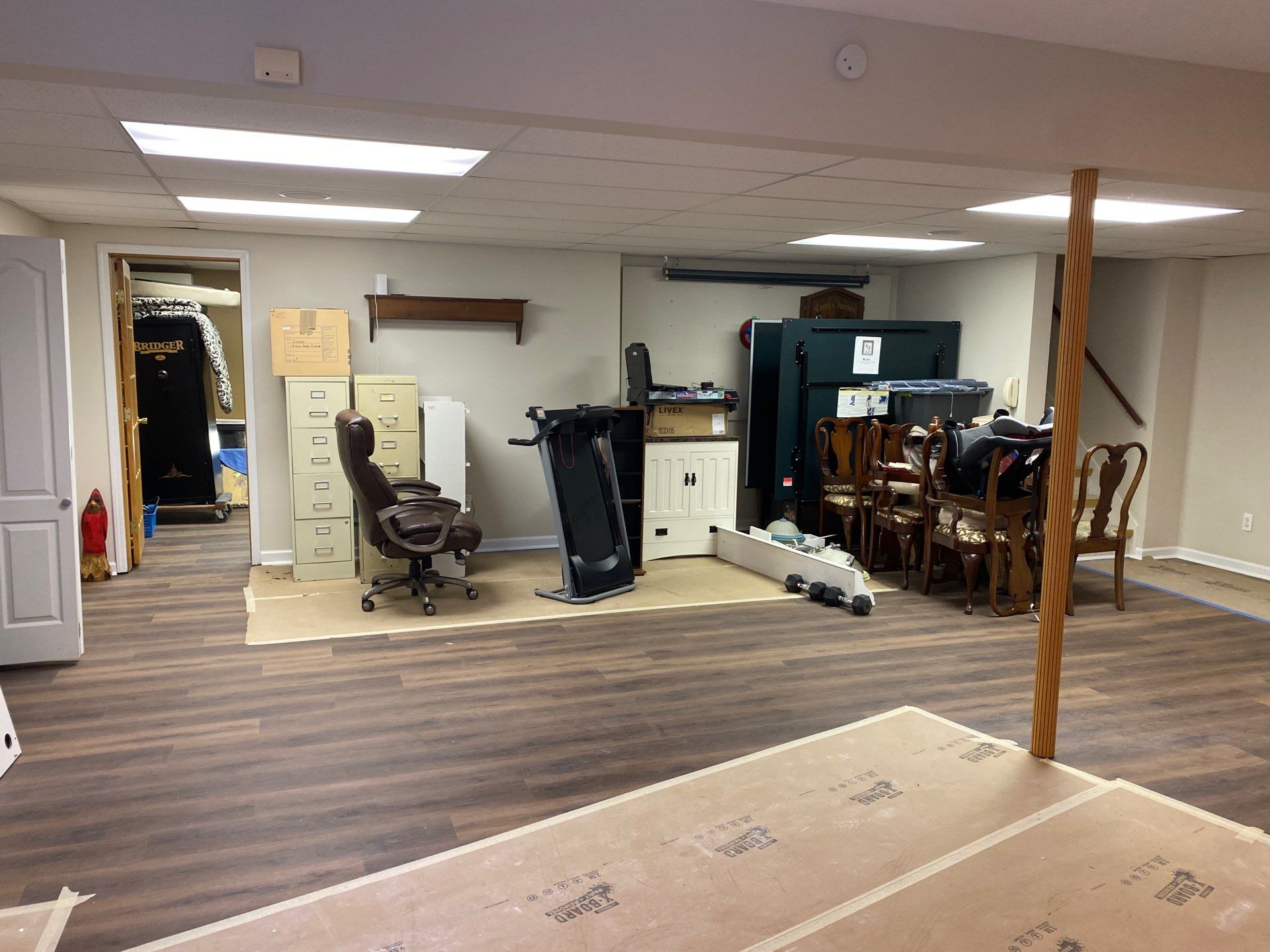 Project in Village of Clarkston by EzDry Water Mitigation & Property Restoration