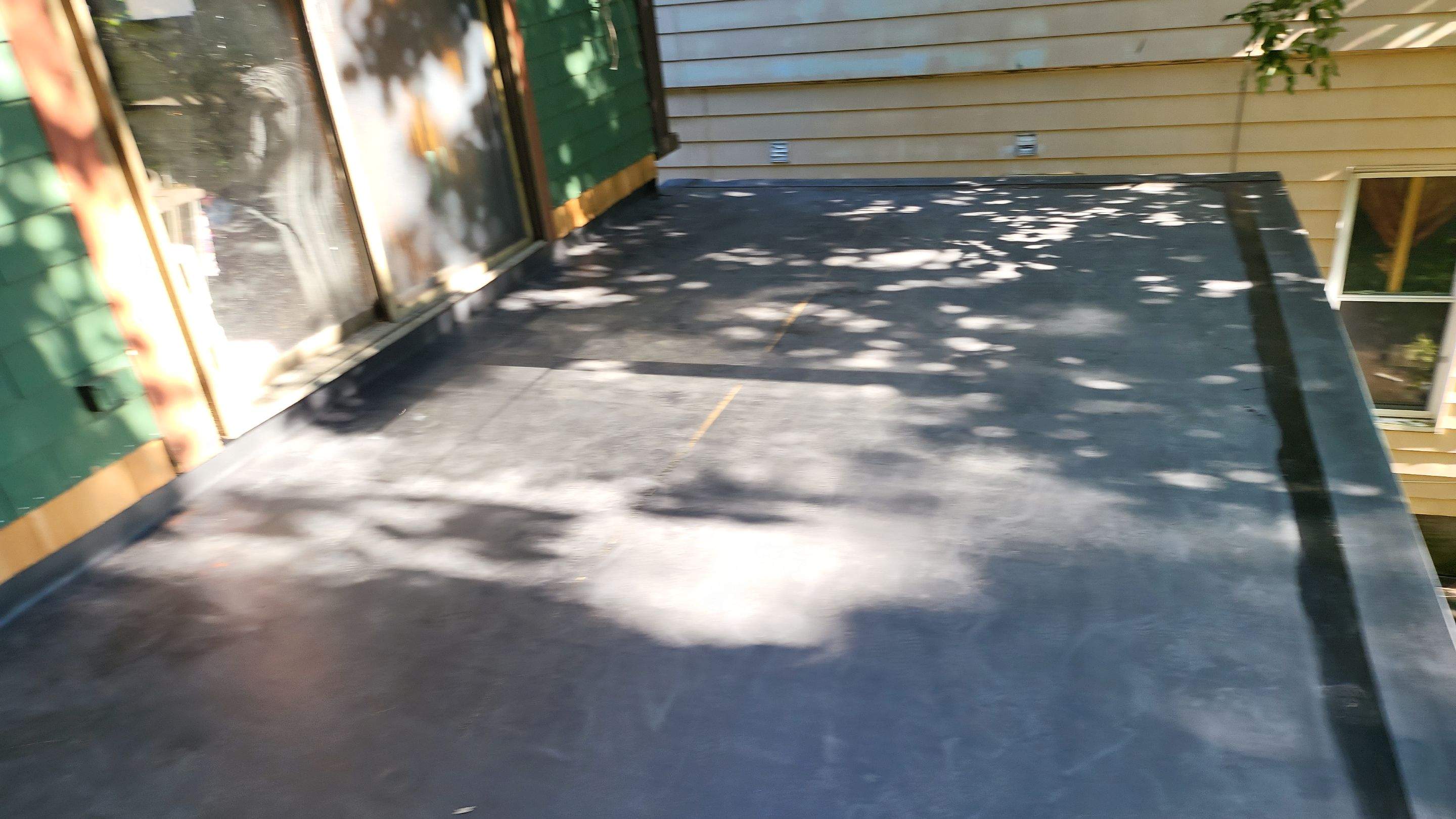Deck Installation using EPDM substrate by A Plus Exterior