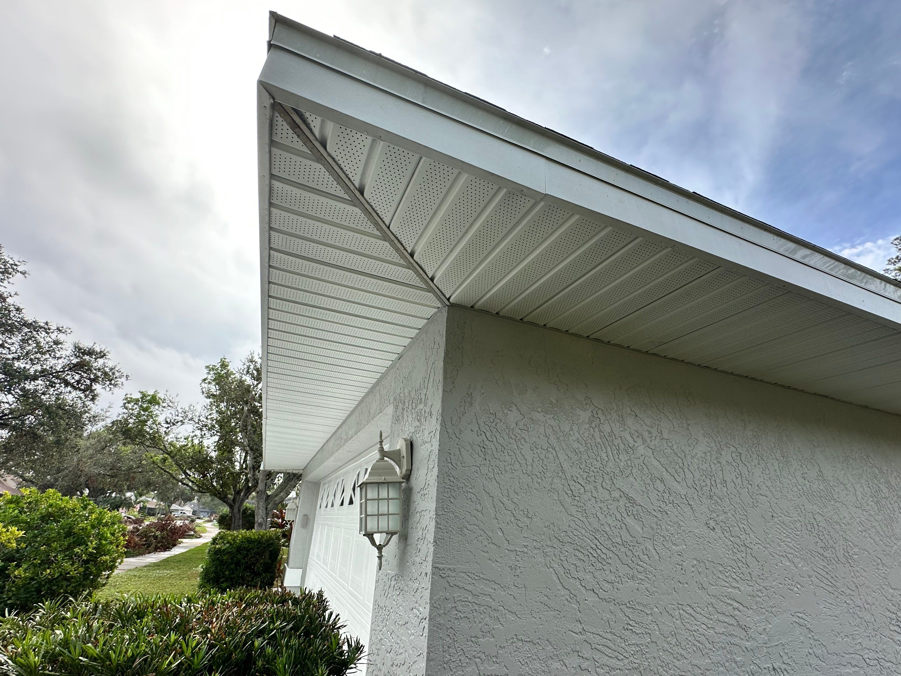 Install Vinyl Soffit in Sarasota FL by Gutter Professors