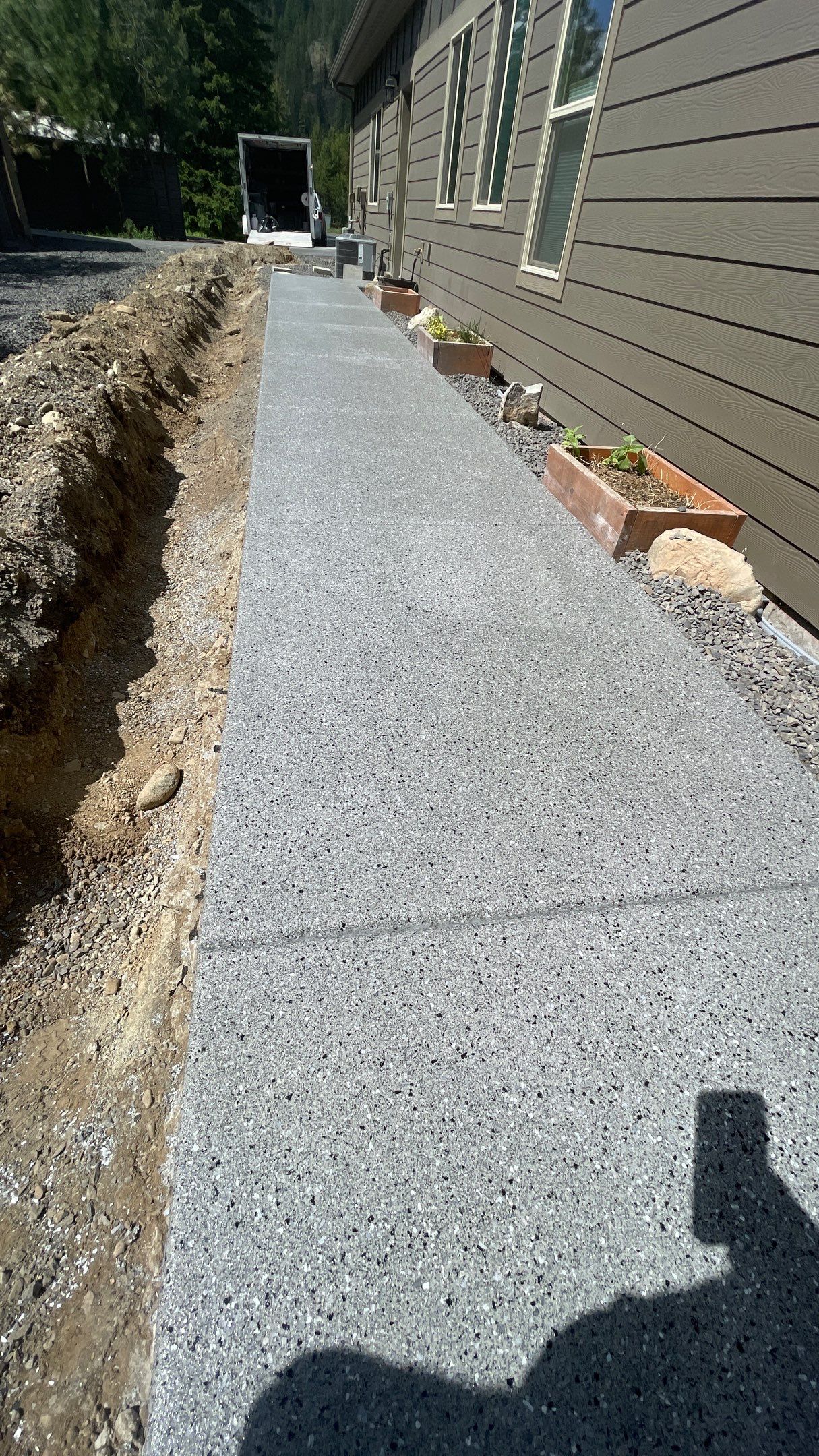 Patio Transformation using Slate Hybrid by Croc Coatings, LLC