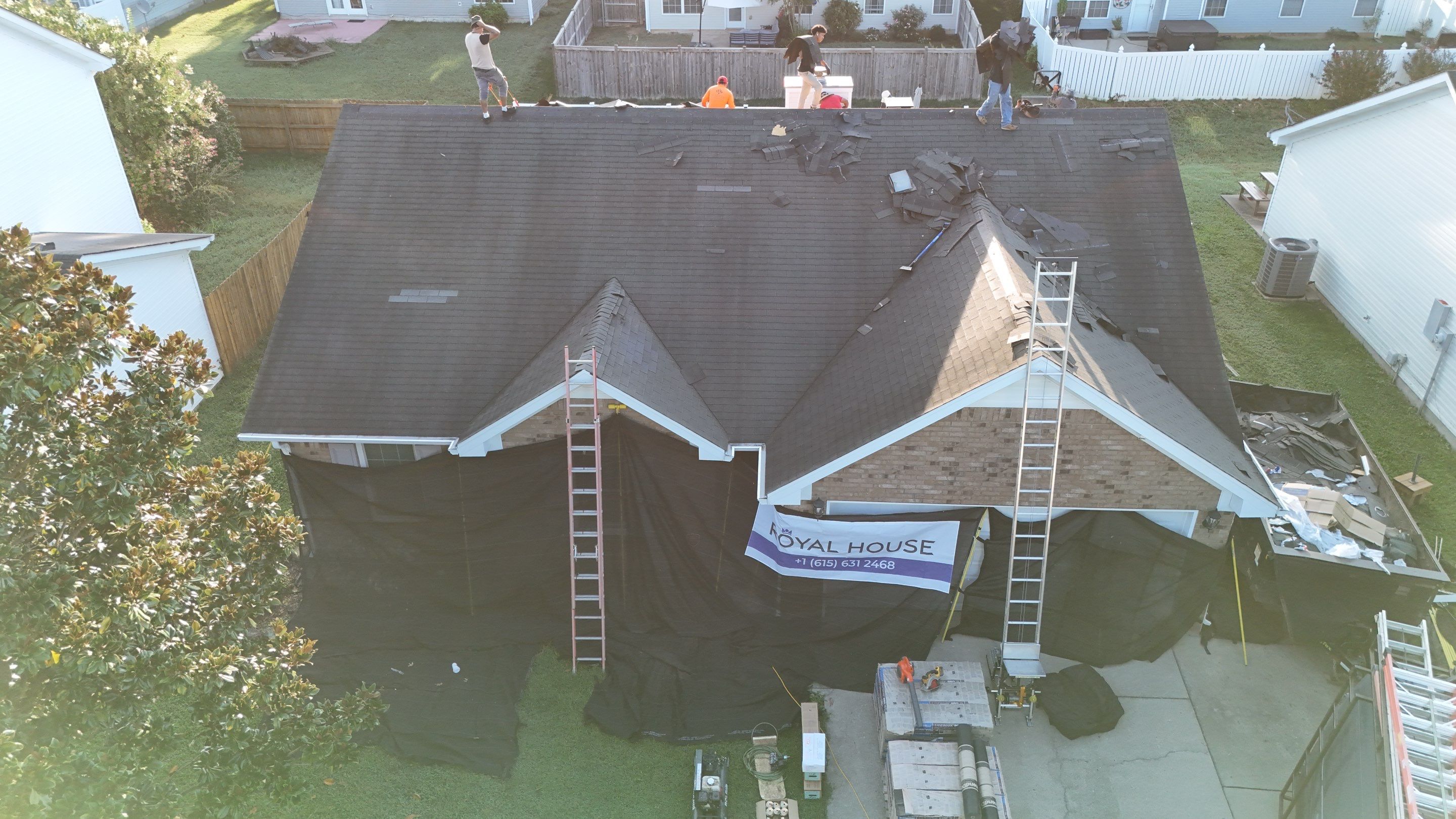 Weathered Wood Pro Re-Roof by Royal House LLC
