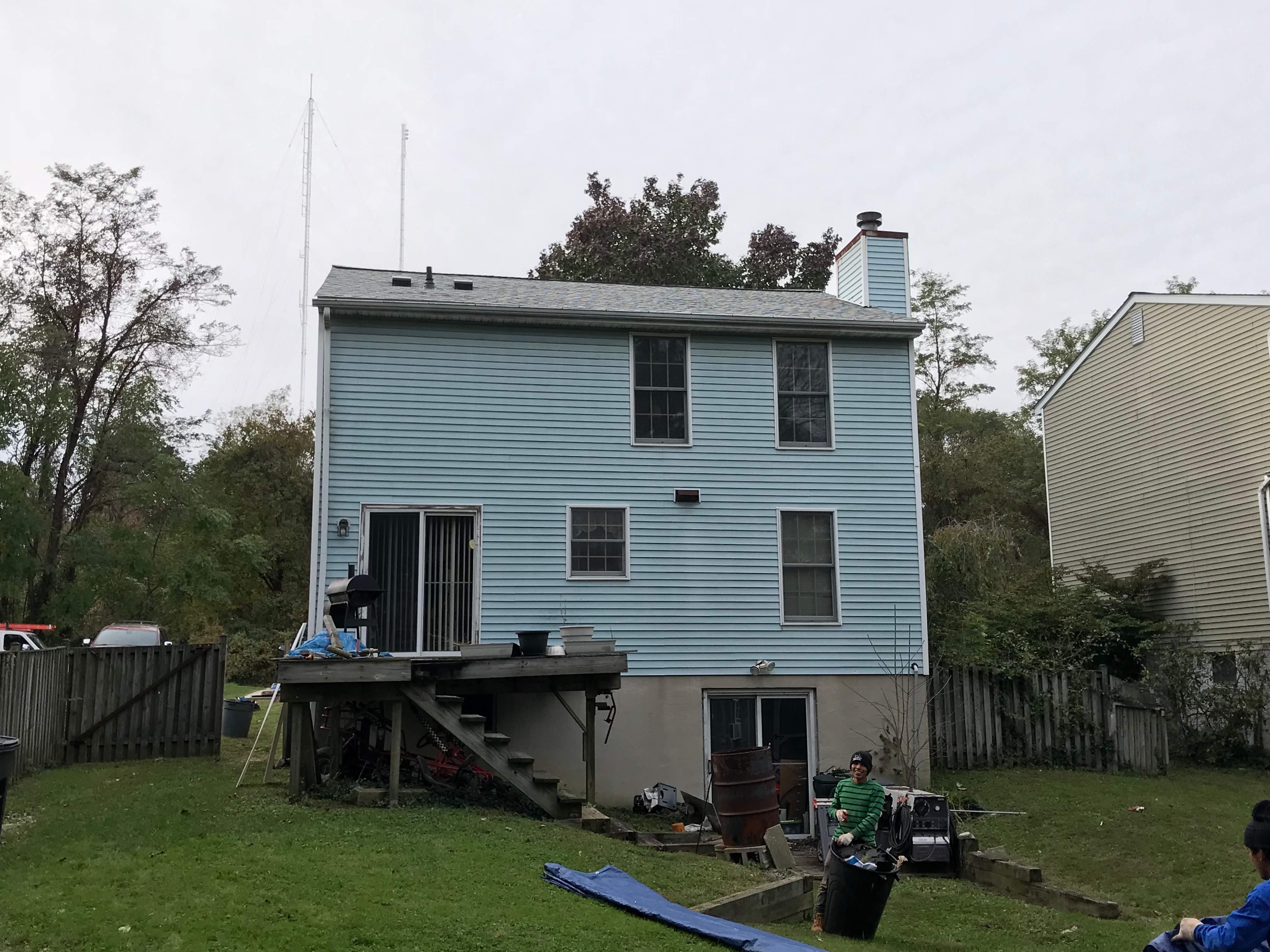 Residential Roofing Installation using Silver Birch Shingles  by Alpha Design Services