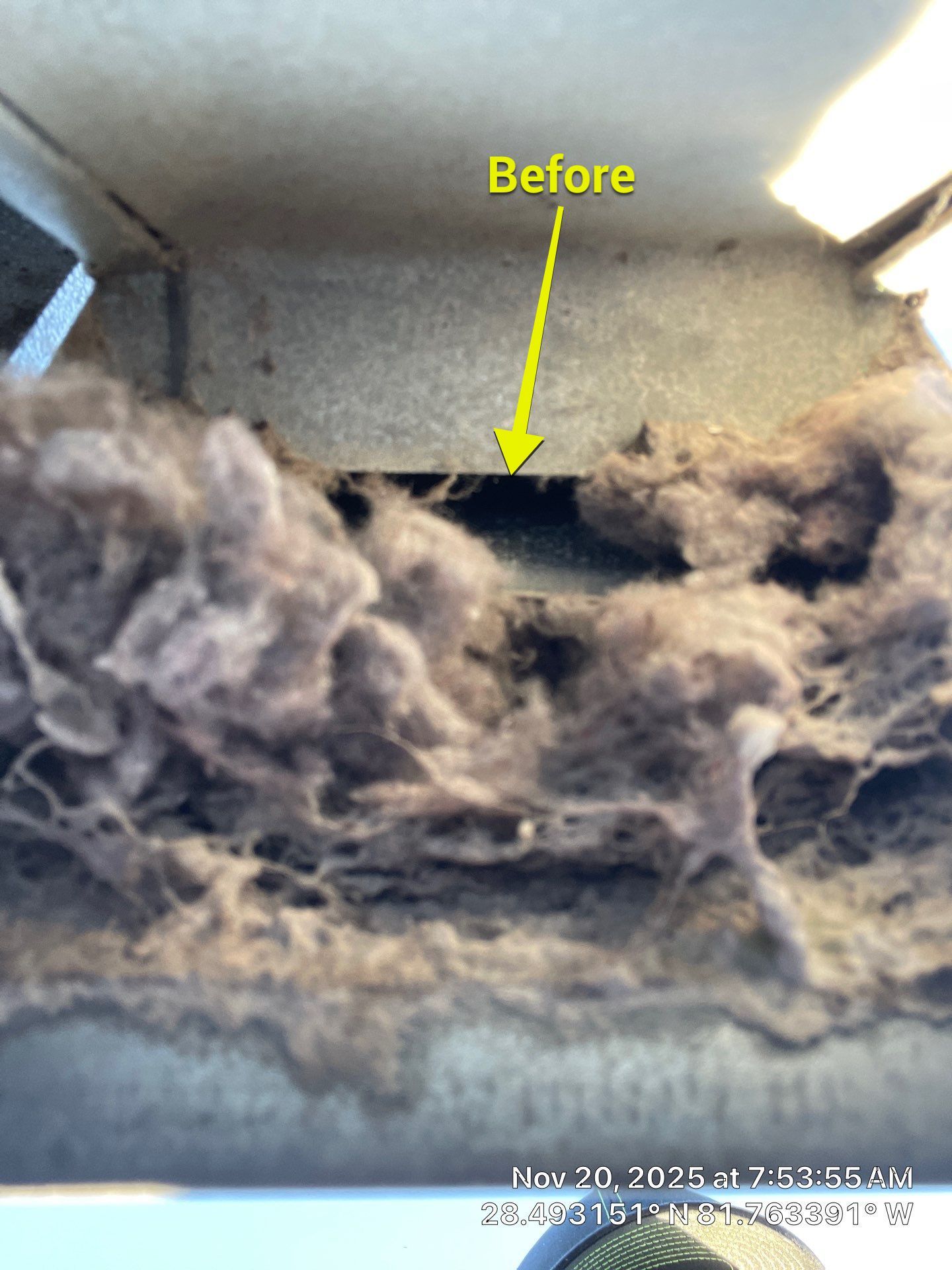 Dryer Vent Cleaning with Solar Panels in Clermont by Hygienic Air, Inc