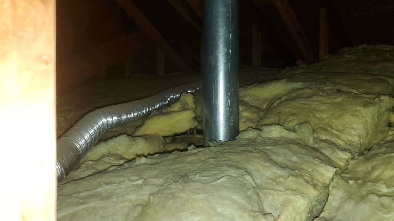 Attic Insulation, Roofing, and Solar for this in-town home by Byers Enterprises 