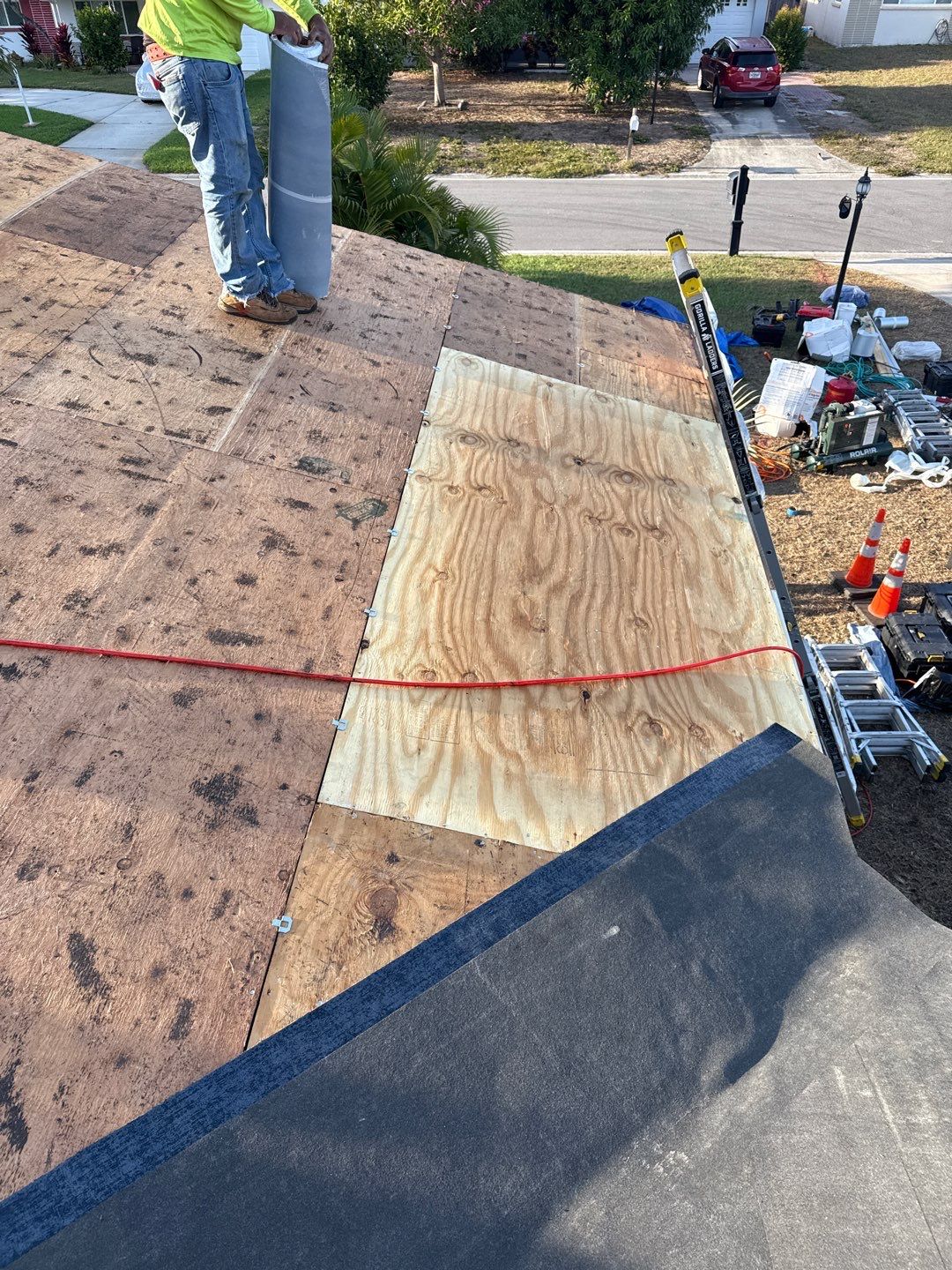 Project in Clearwater 33763 by Mitchell Roofing Company LLC 