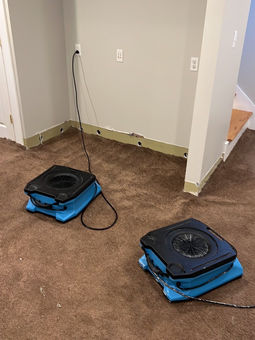 Project in Birmingham by EzDry Water Mitigation & Property Restoration