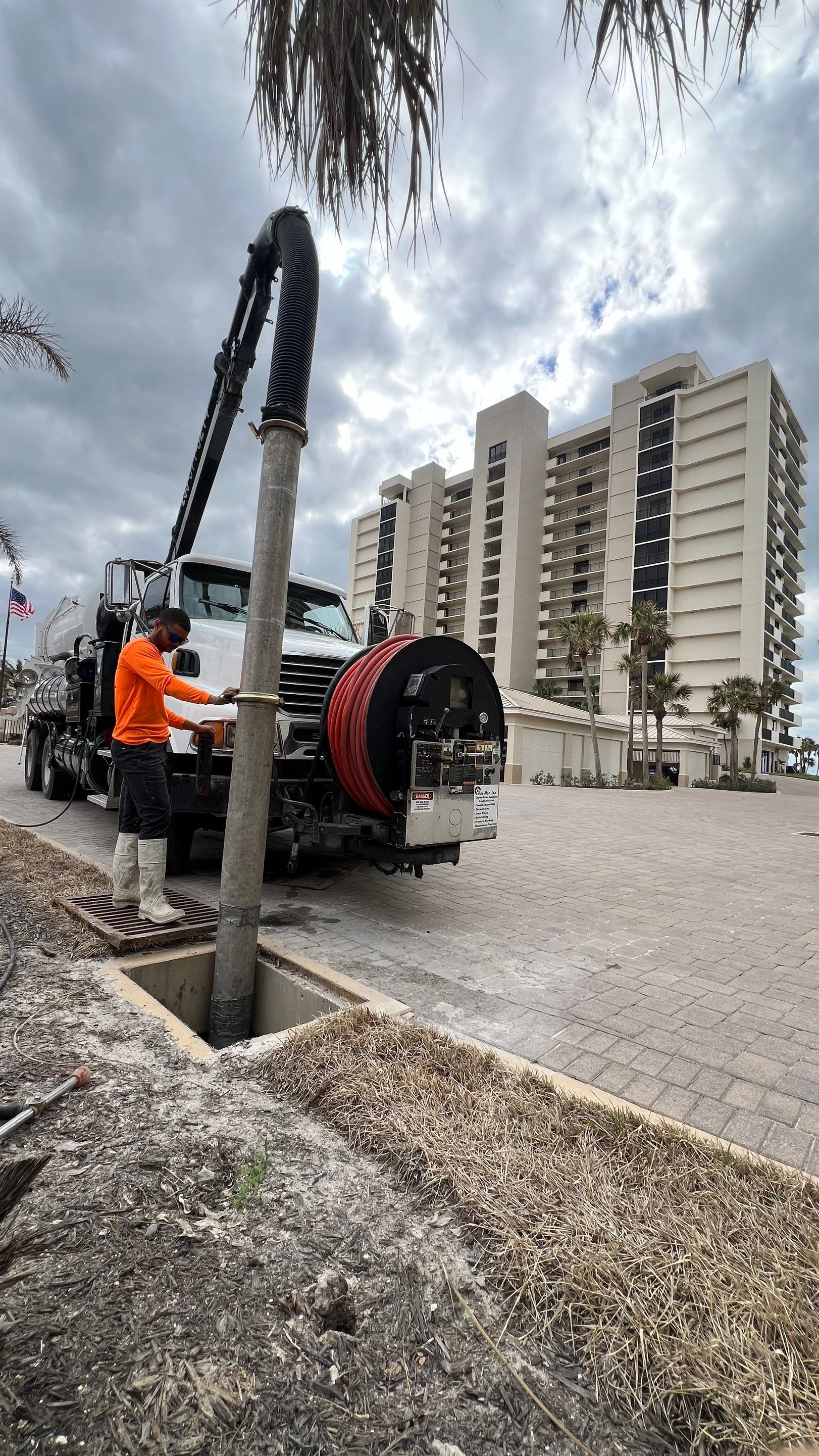 Condo Storm Water System Maintenance by APS Power & Water