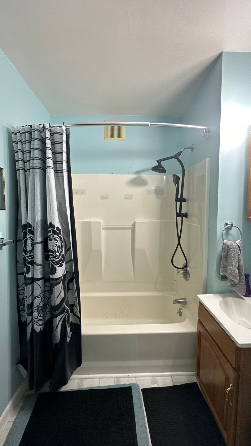 Tub to Walk-In Shower Installation in East Hartford, CT  by Yankee Home Improvement