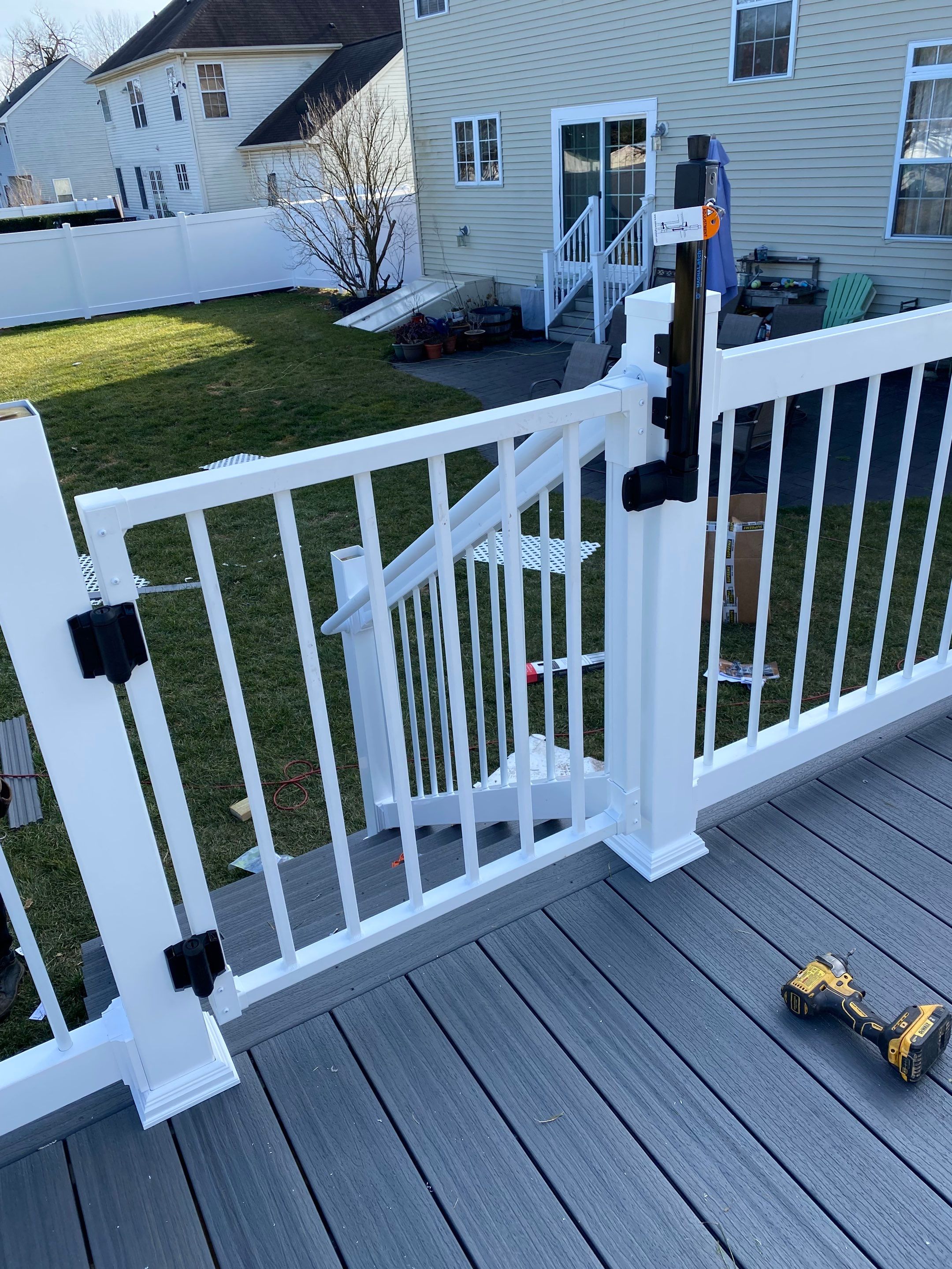 Pool Deck In Cinnaminson by deck guardian