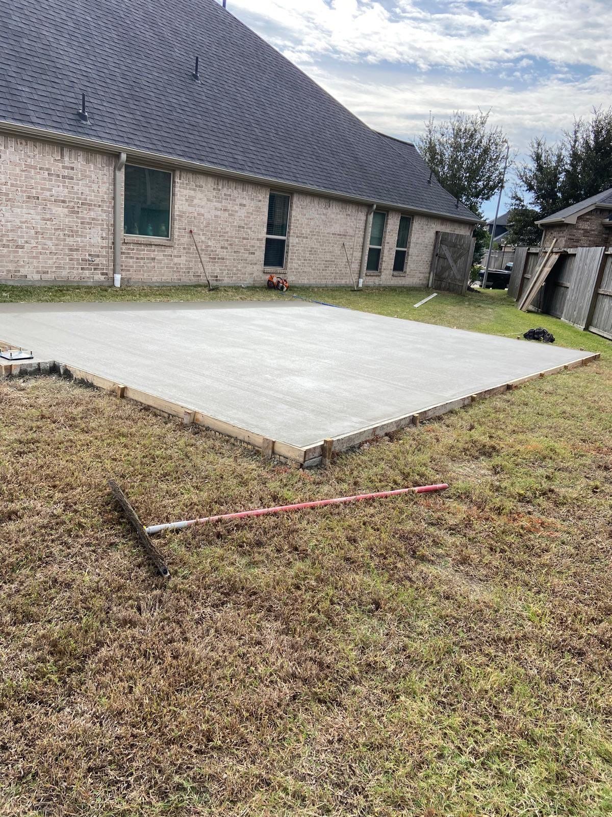 🏀💧 New Basketball Court & Drainage System – Full Backyard Upgrade by Texas Urban Elements