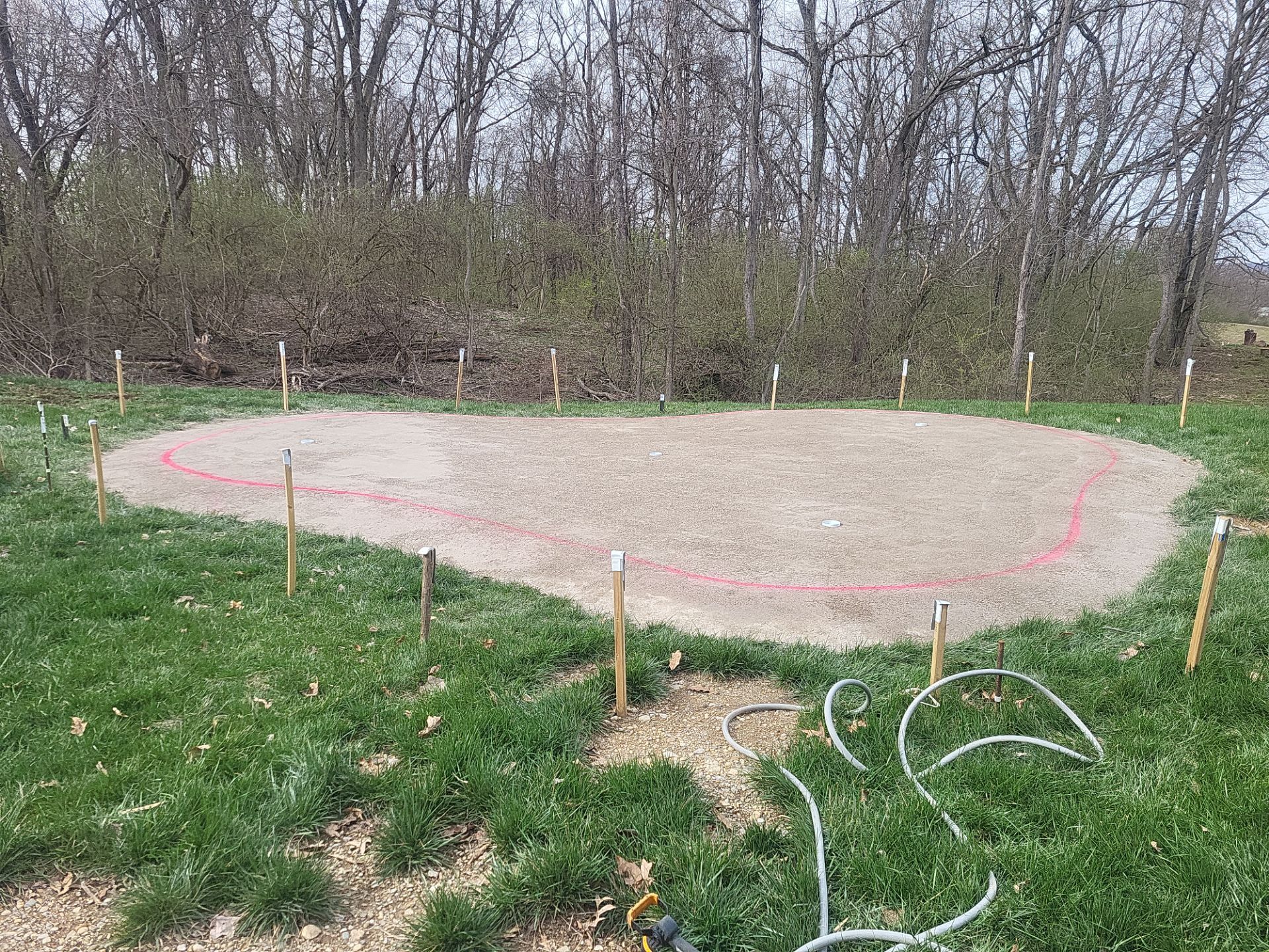 Residential Putting Green Installation in Enon, OH by Southwest Greens Midwest