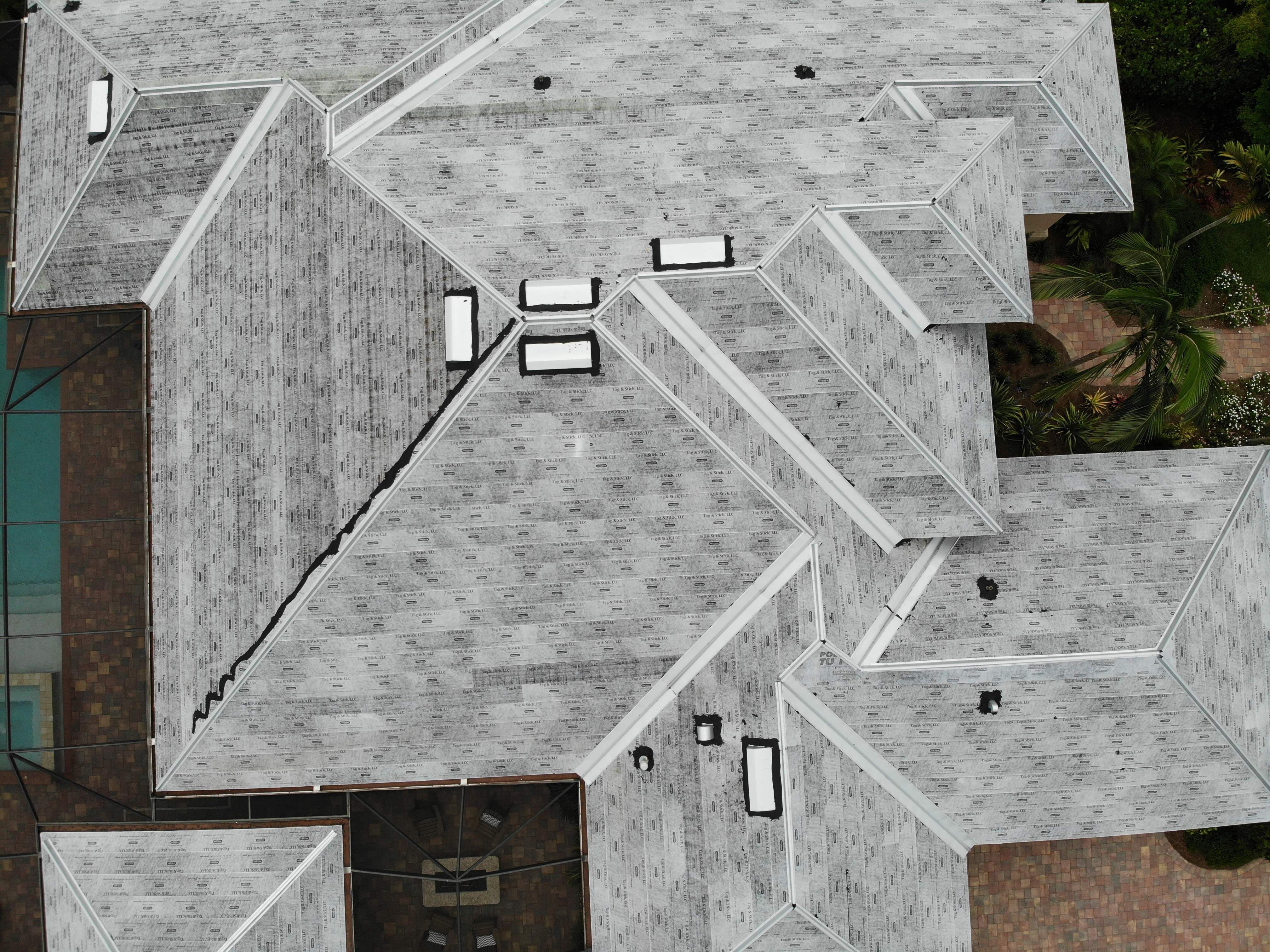 Residential Roofing Installation using Composite Spanish Tile by International Roofing